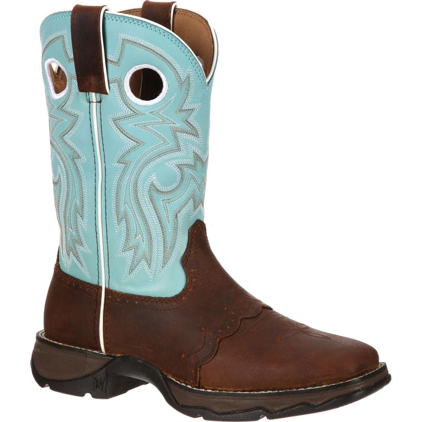 Image of Durango Lady Rebel Powder N' Lace Western Boots for Ladies - Powder N Lace