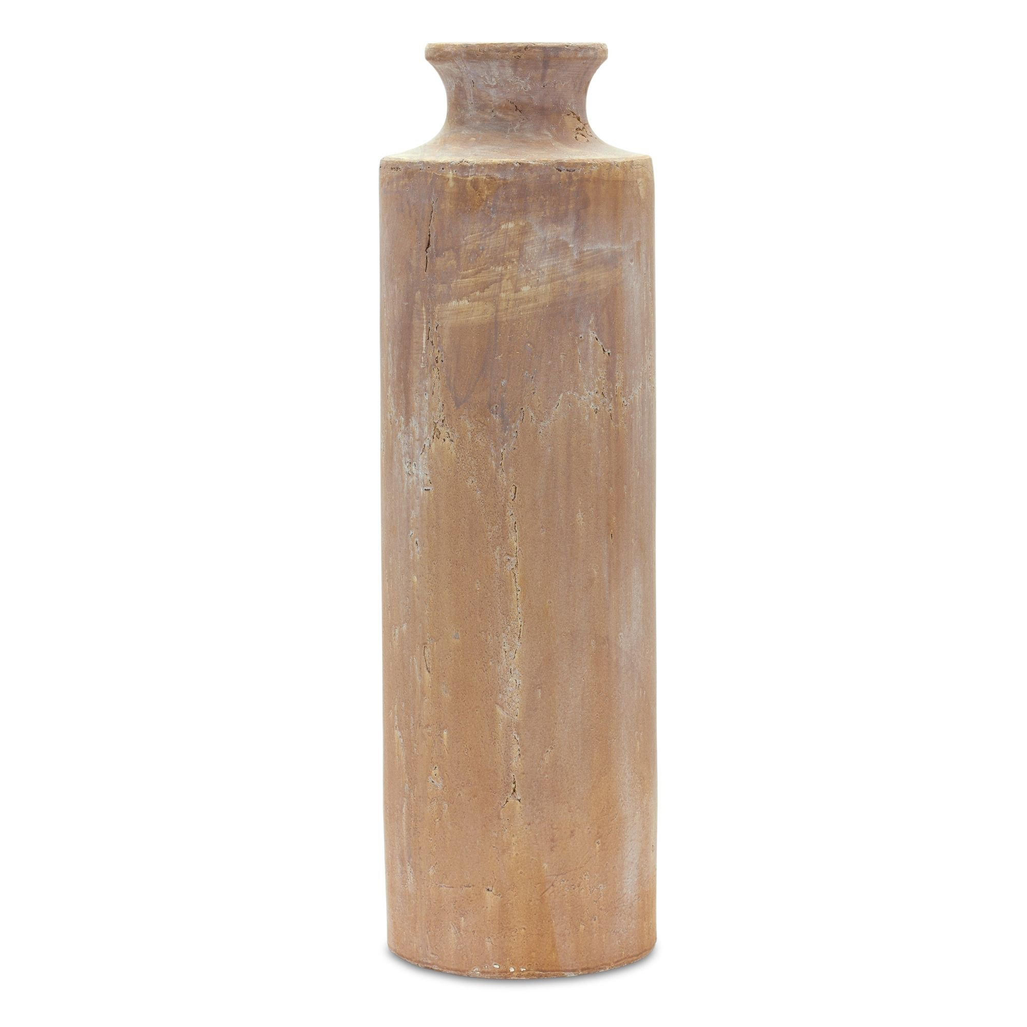 Image of Melrose International Terra Cotta Floor Vase