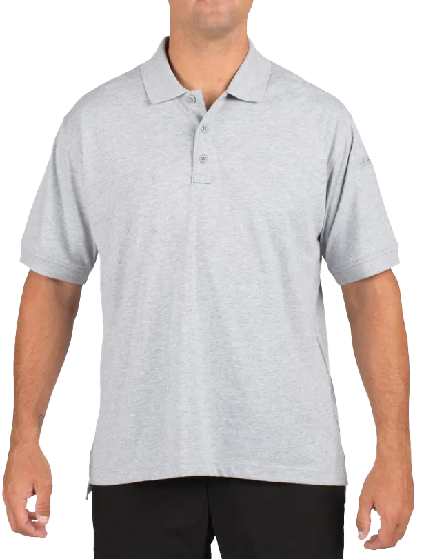 Image of 5.11 Men's Tactical Short-Sleeve Polo - Light Grey - M