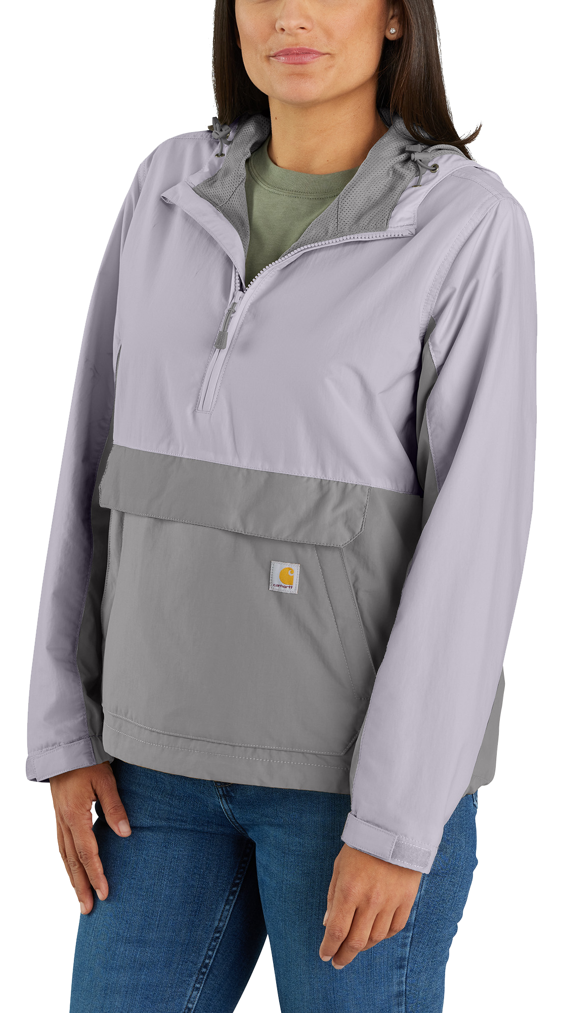 CARHARTT Rain Defender Loose-Fit Lightweight Packable Anorak for Ladies
