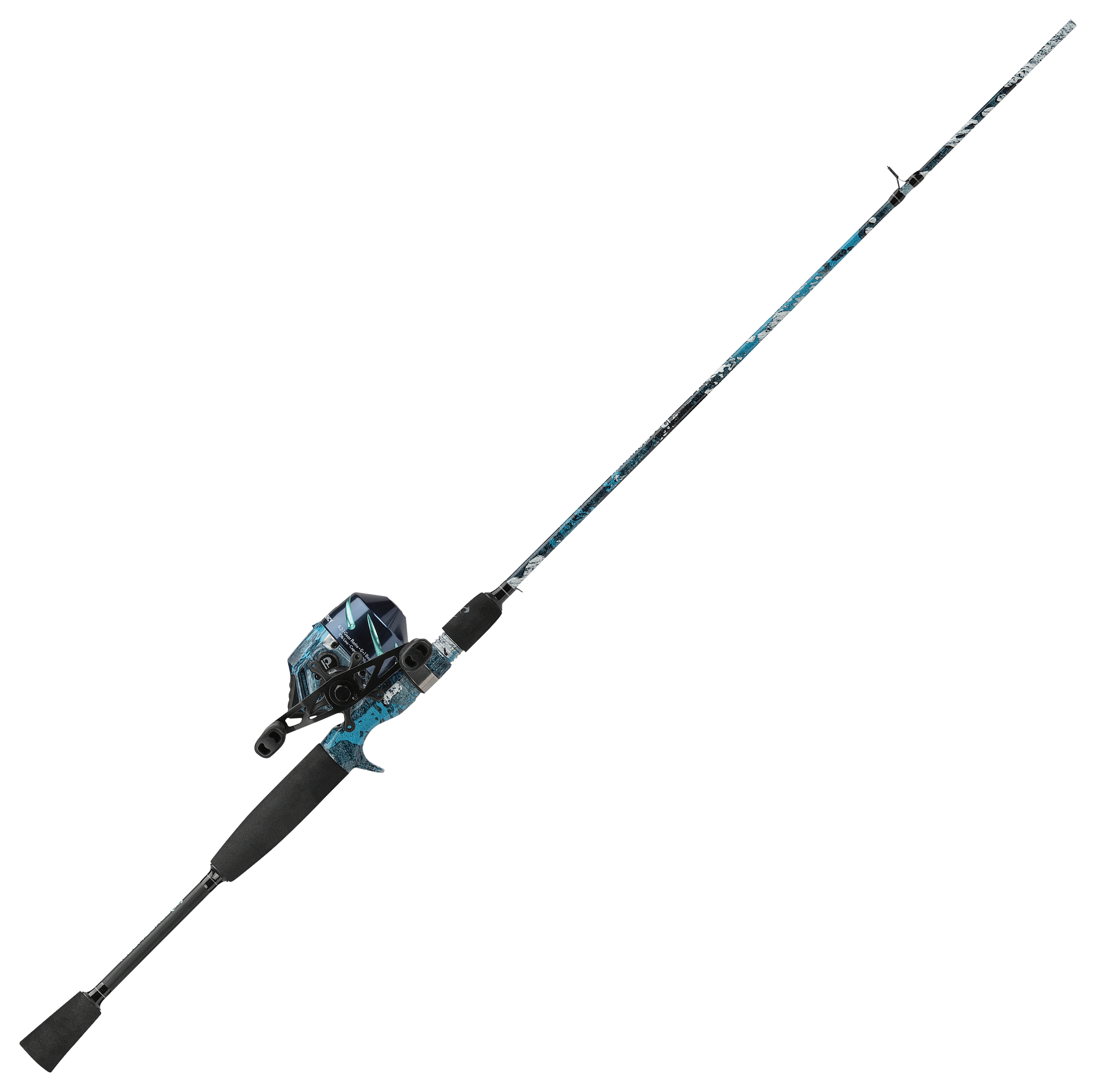 Profishiency True Timber Rift Dock Fishing Rod And Reel Combo - Black/blue/white  : Target