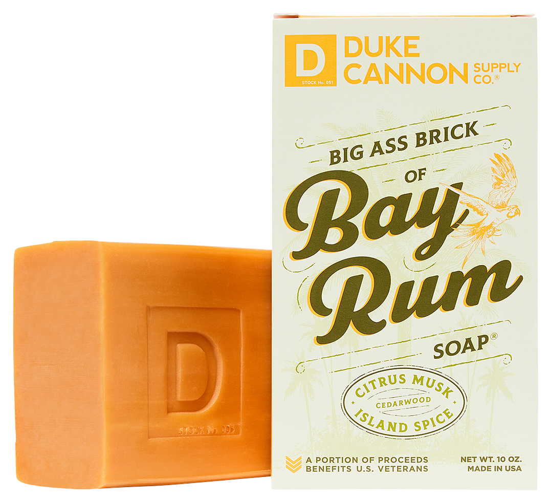 Image of Duke Cannon Supply Co. Bay Rum Big Ass Brick of Soap