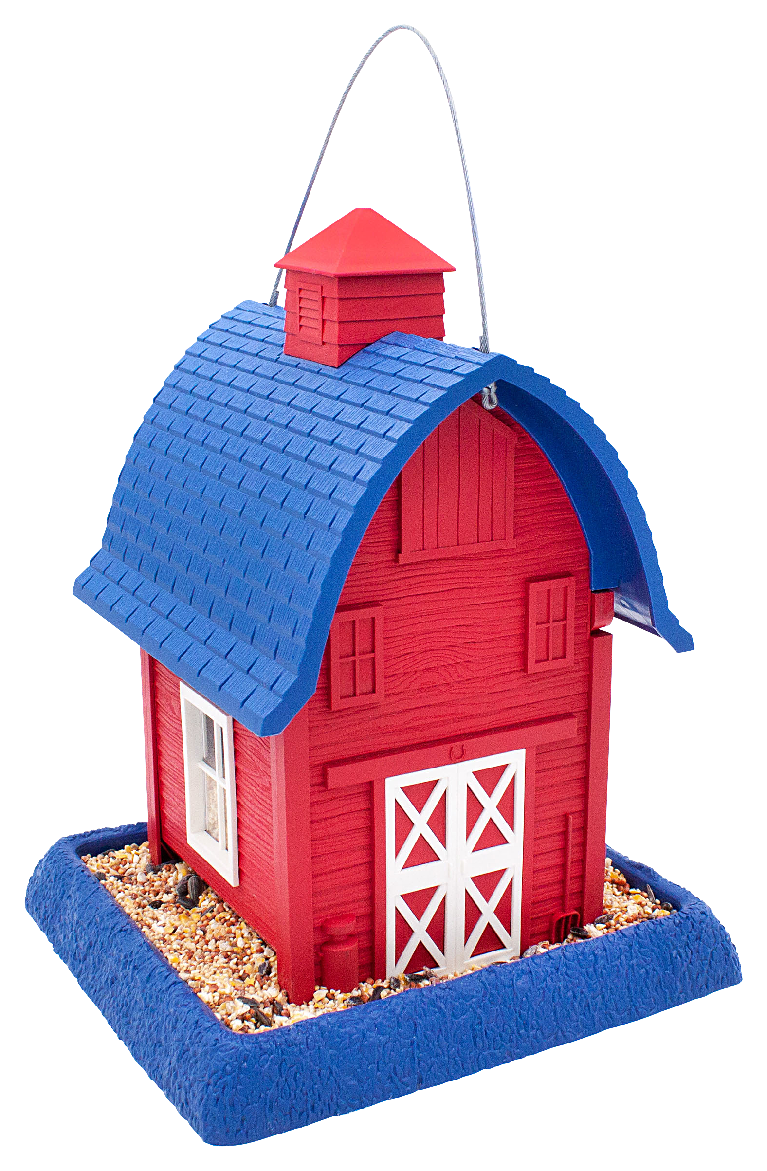 Image of North States Village Collection Americana Barn Bird Feeder