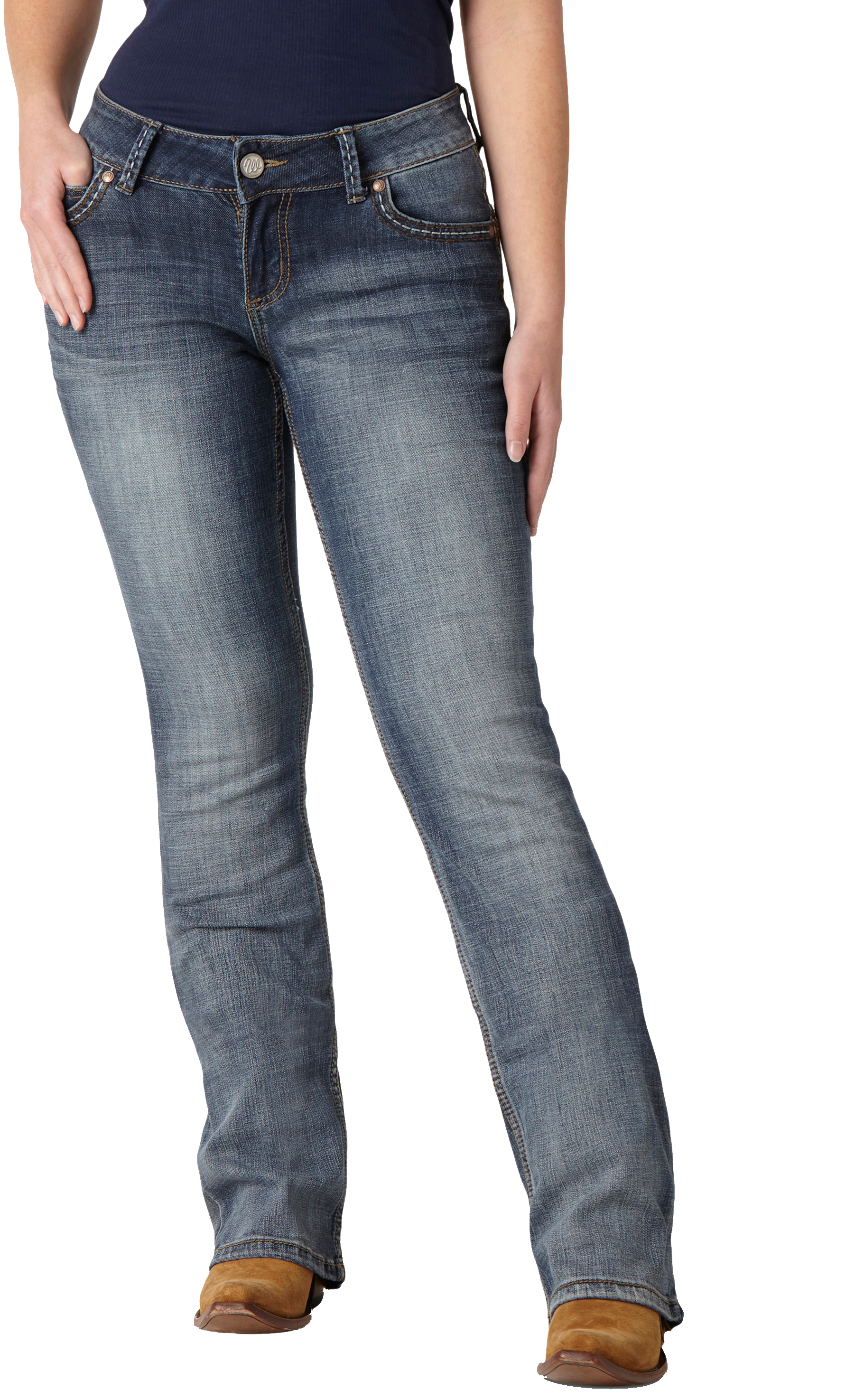 Wrangler Retro Sadie Jeans for Ladies - DW Wash - 9x32