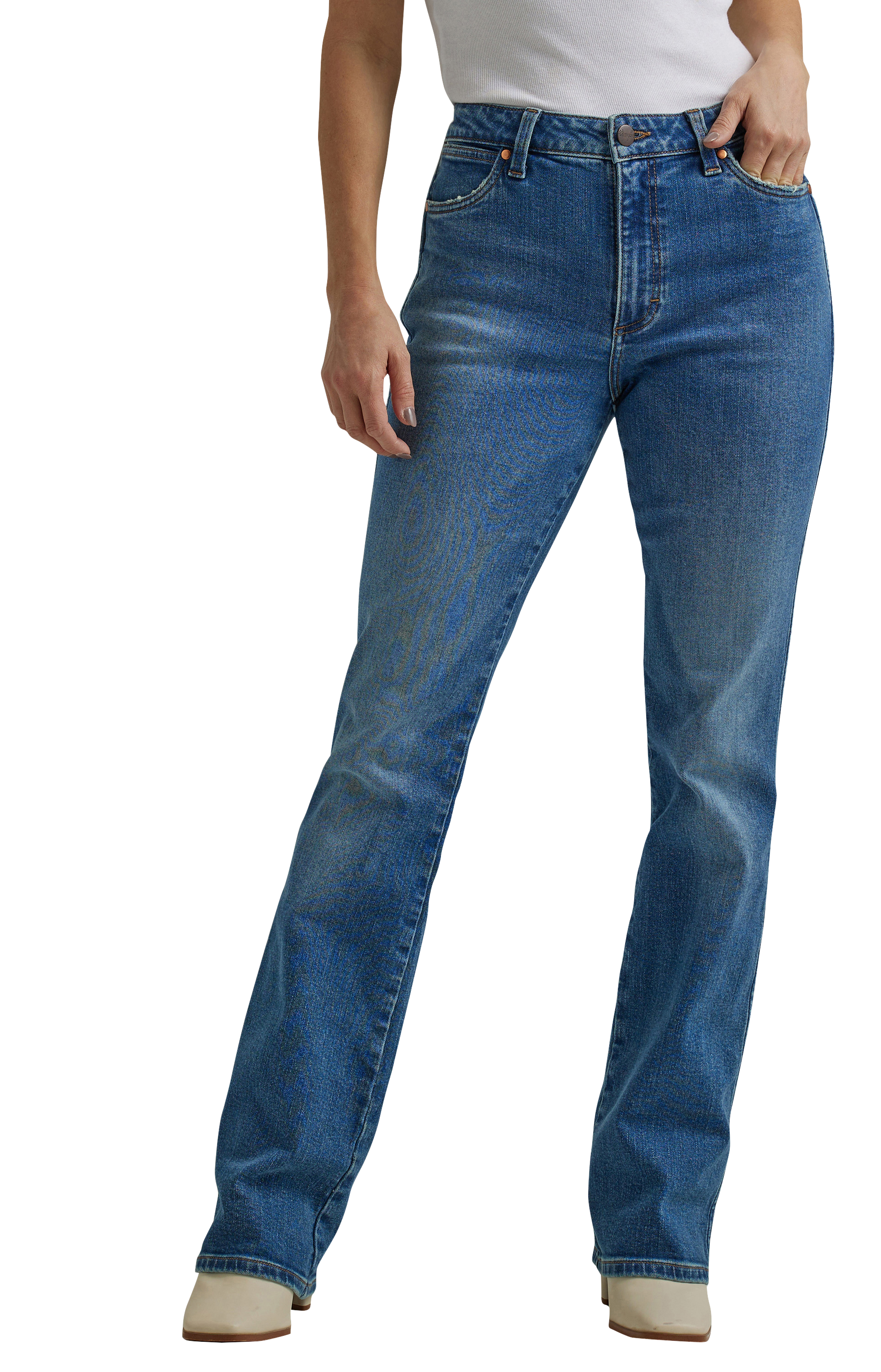 Wrangler Retro Bailey High-Rise Bootcut Jeans for Ladies - Ember - 32x34