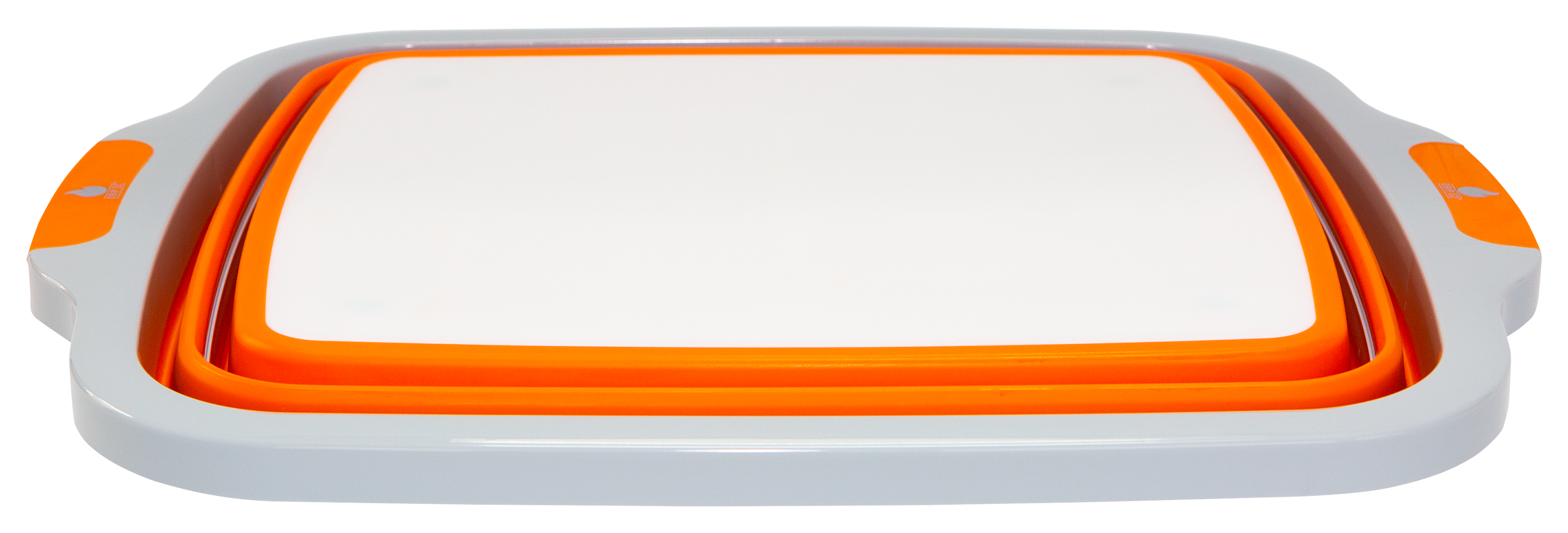 Image of Drip-EZ Barbecue Prep Tub with Cutting Board - Orange - XL