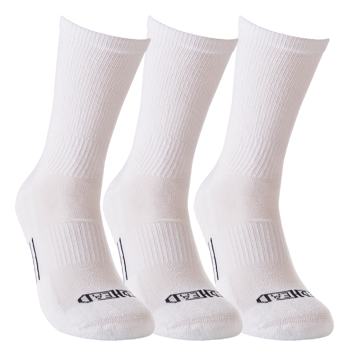 Image of RedHead Encompass Crew Socks 3-Pair Pack - White - M