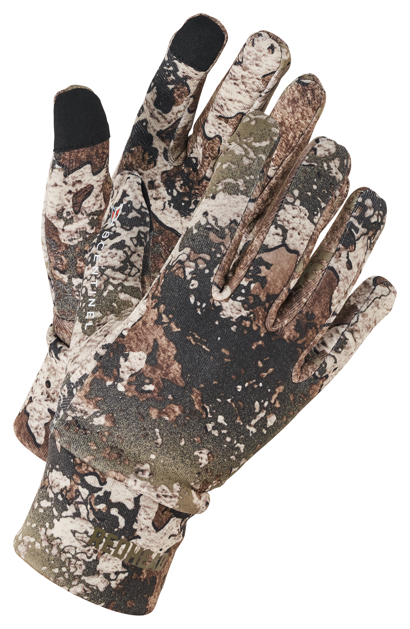 Image of RedHead Stretch Fleece Gloves with SCENTINEL for Youth - TrueTimber Strata - S