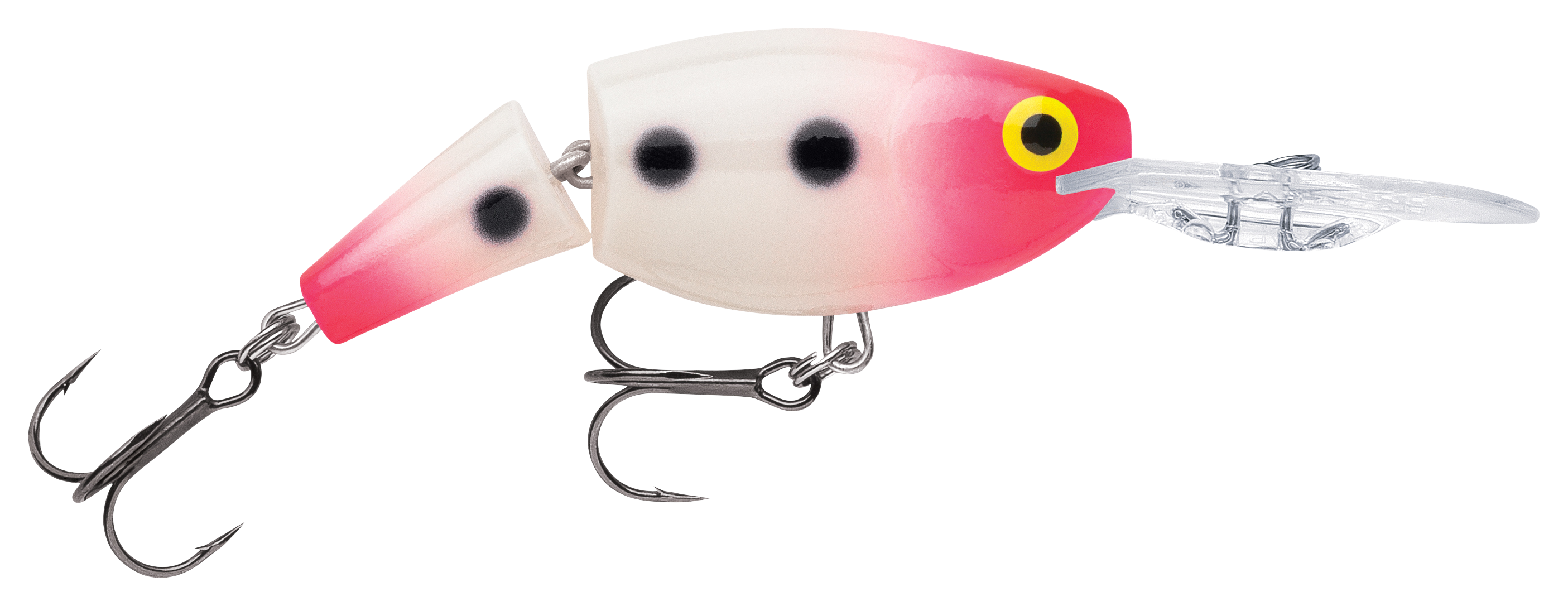 Image of "Rapala Jointed Shad Rap - JSR05 - 2"" - Glow Pink Squirrel"