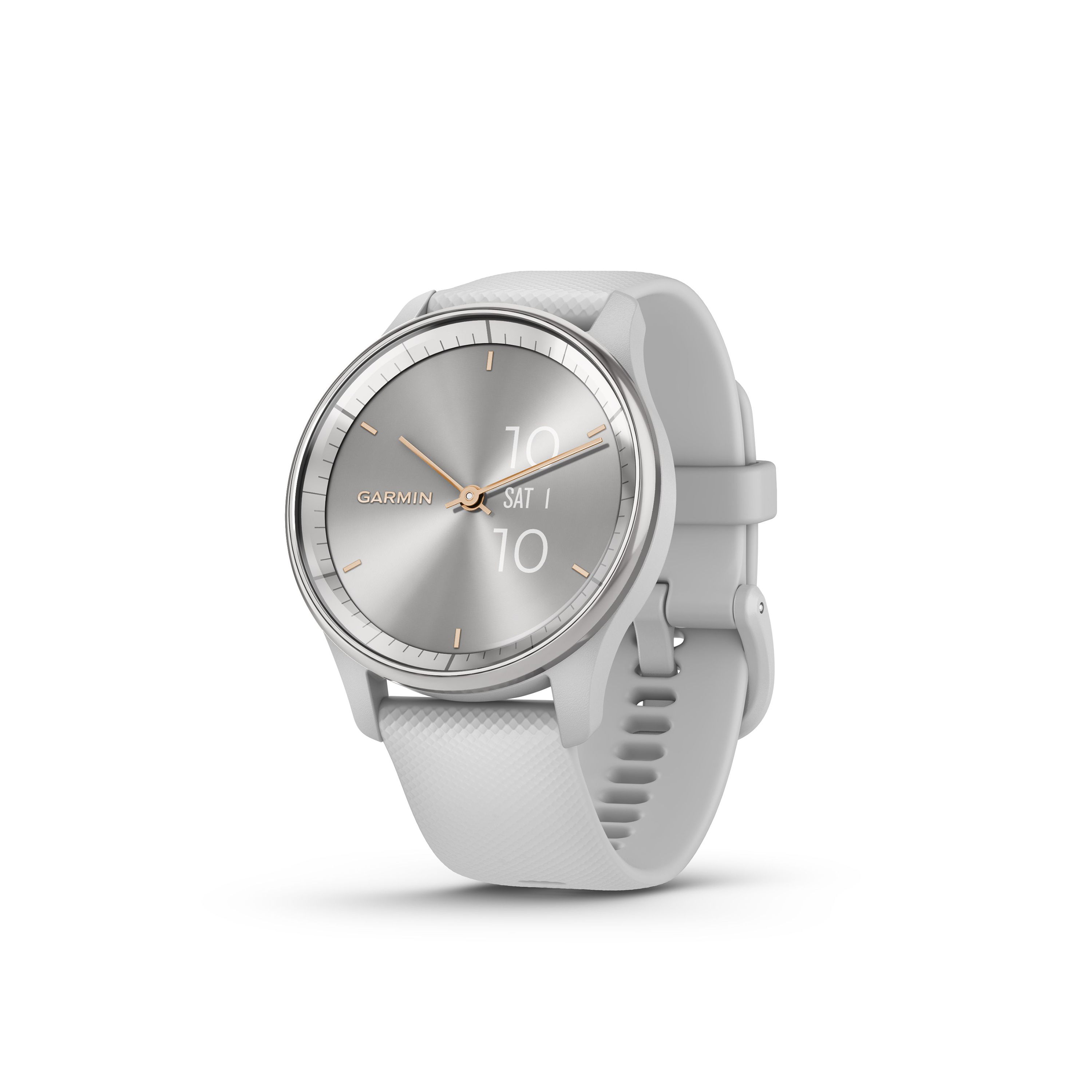 Image of Garmin vivomove Trend Hybrid Smartwatch - Mist Gray