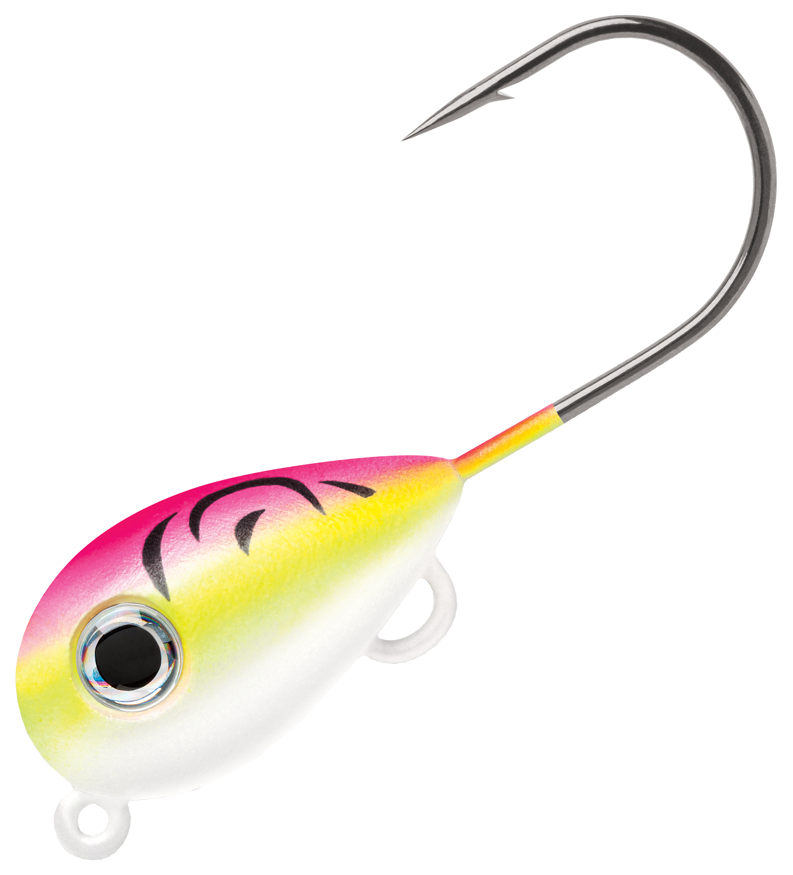 Image of VMC Hover Floating Jighead - Pink Fire UV - #2 Hook