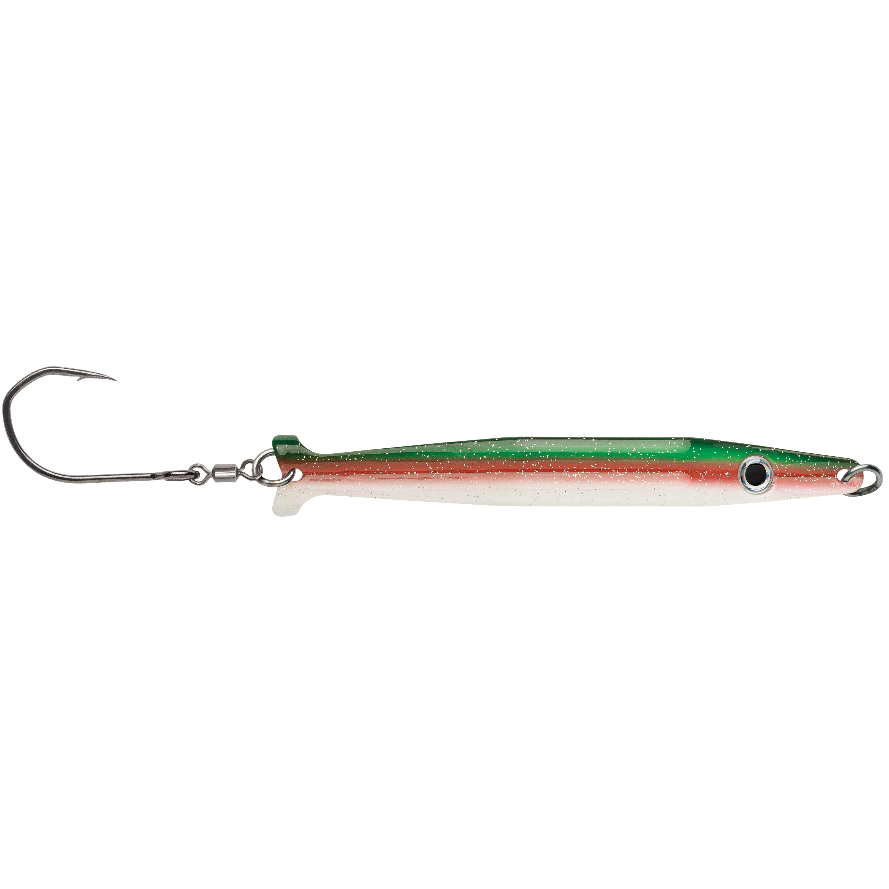 Image of "Luhr Jensen Koho King Spoon - Glow Army Truck - 4"""