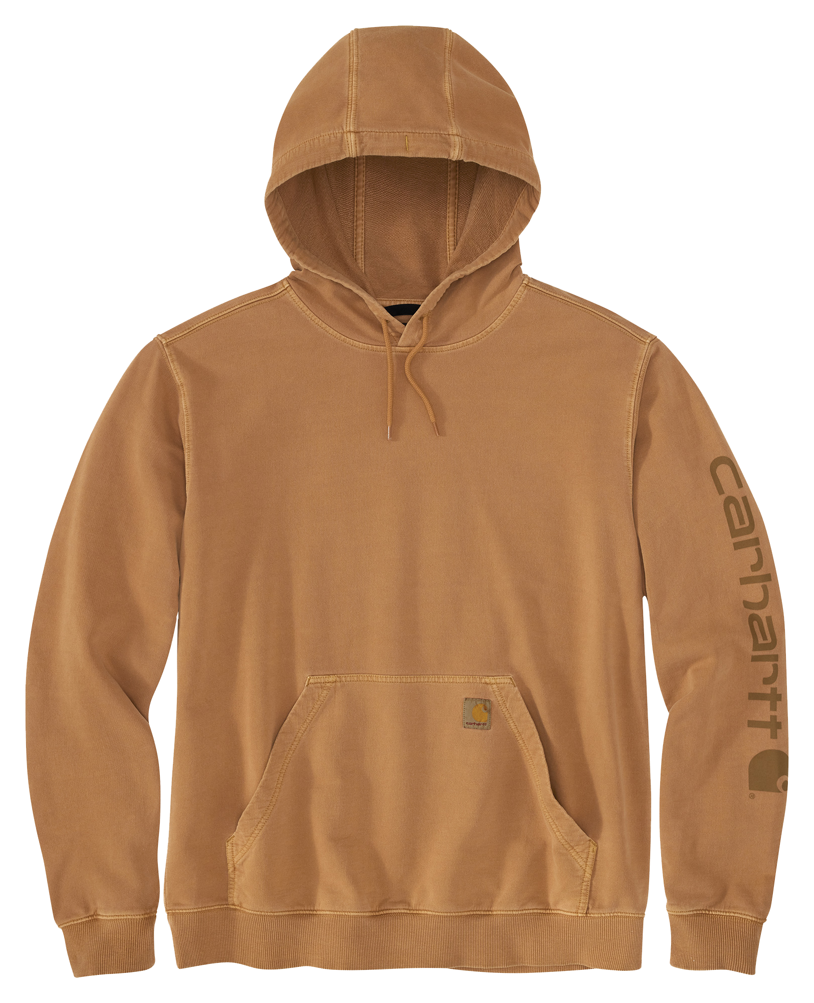 Carhartt Rain Defender Loose-Fit Midweight Graphic Logo Long-Sleeve Hoodie for Men