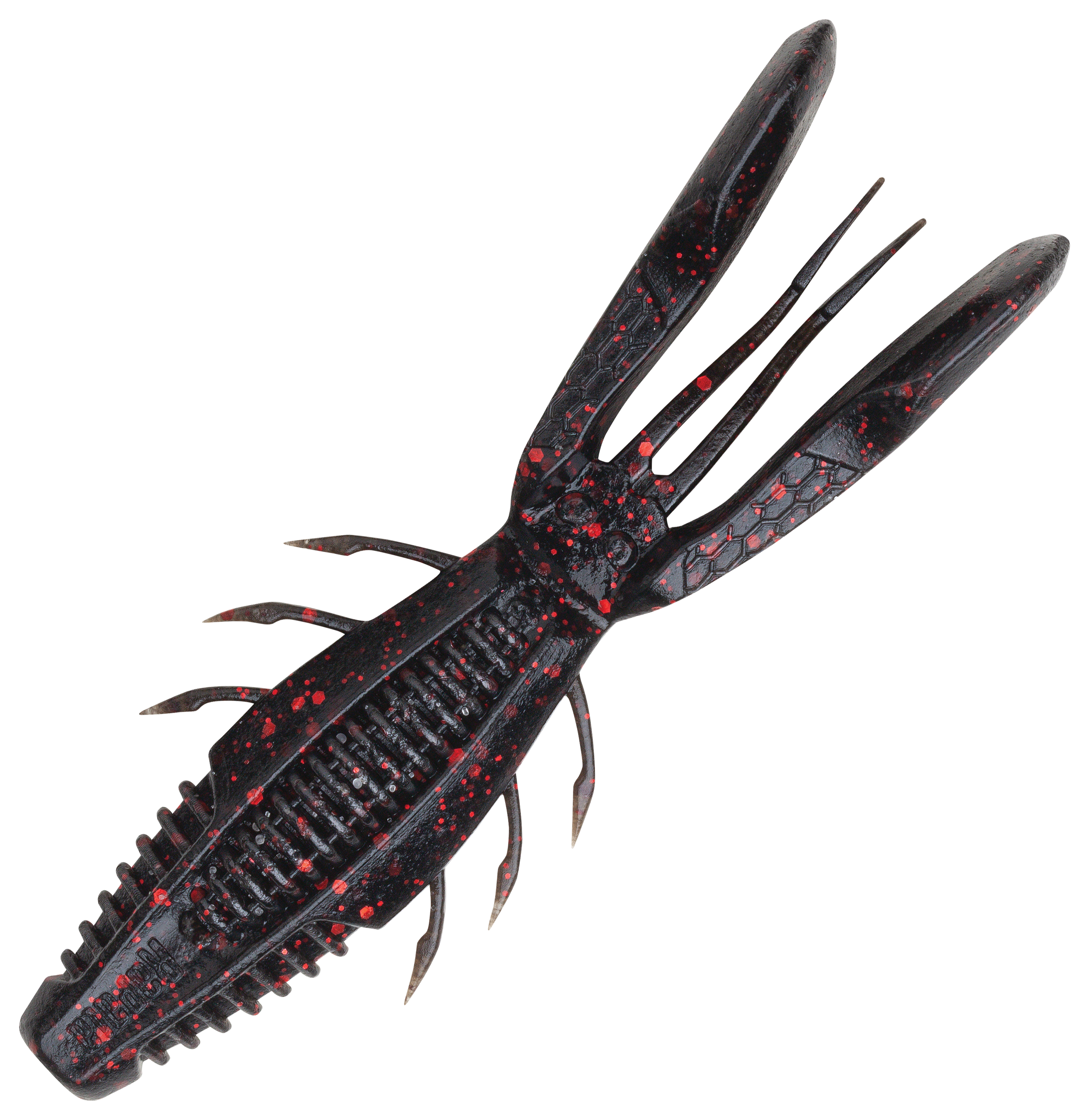 Image of Rapala CrushCity Customs Bronco Bug - Black/Red Flake