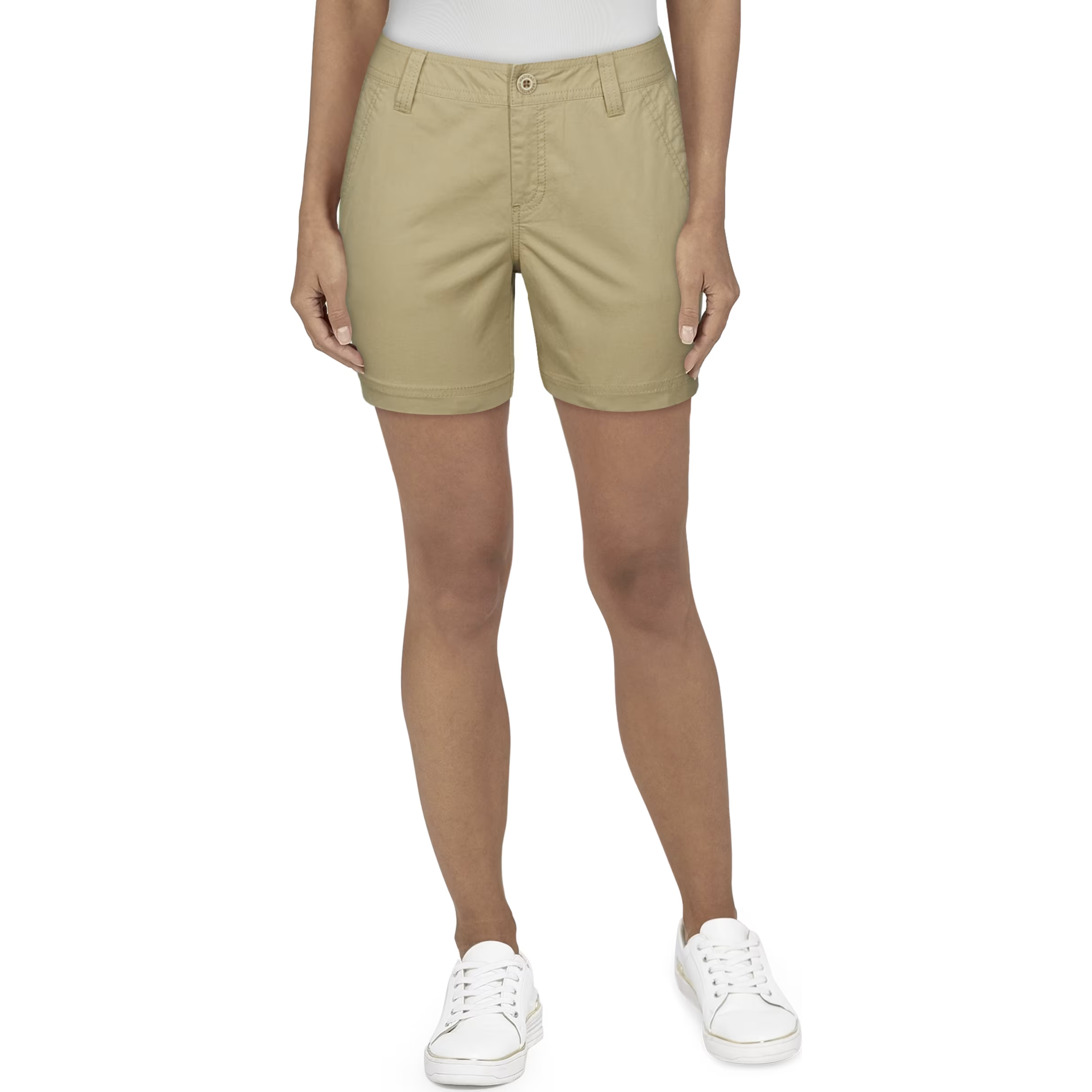 Natural Reflections Spring Valley Twill Shorts for Ladies - Twill - 16
