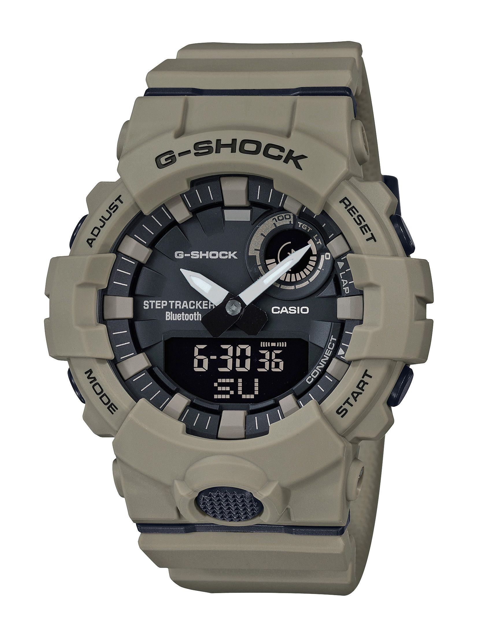 Casio G-Shock Move G-Squad Power Trainer GBA800UC with Bluetooth Mobile Link Analog/Digital Watch