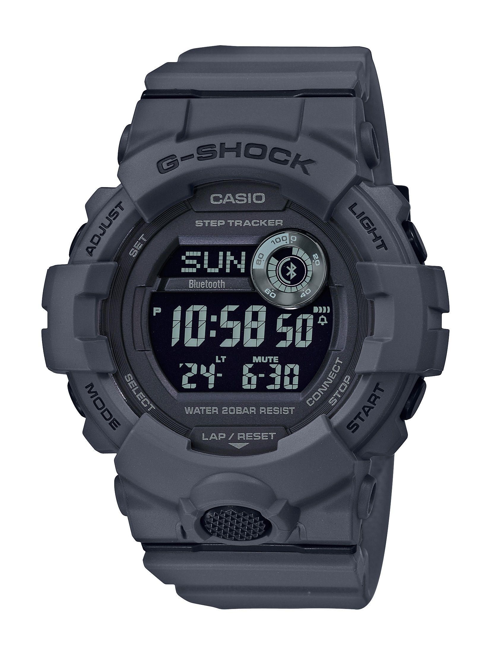 Casio G-Shock Move G-Squad Power Trainer GBD800UC with Bluetooth Mobile Link Digital Watch