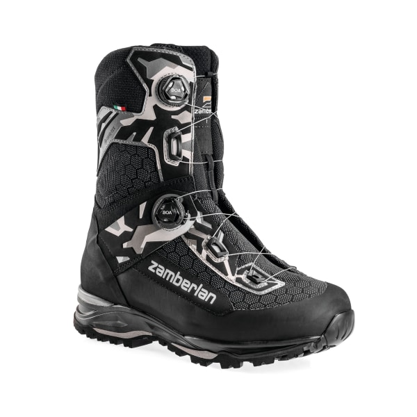 Zamberlan 3032 ULL GTX RR BOA PrimaLoft Insulated Hunting Boots for Men - Black/Grey - 11W