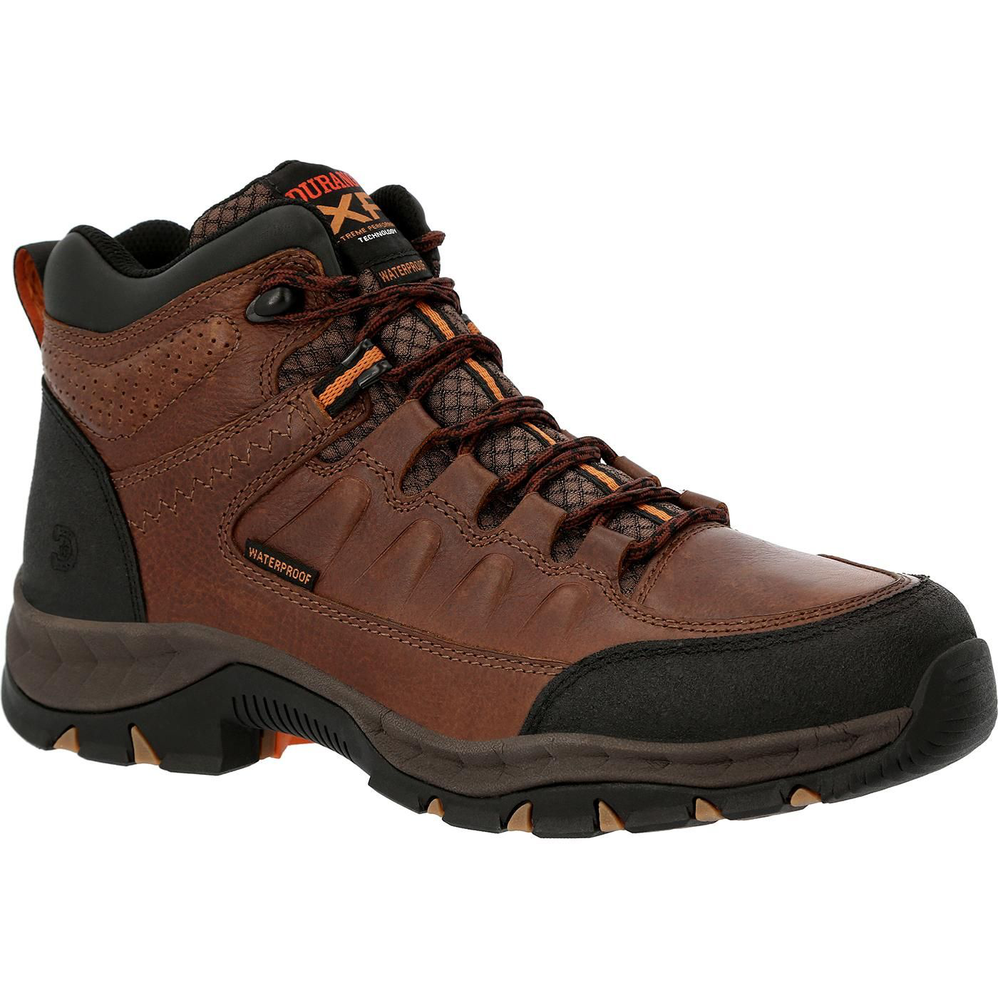 Image of Durango Renegade XP Waterproof Hiking Boots for Men - Dark Earth - 8.5W