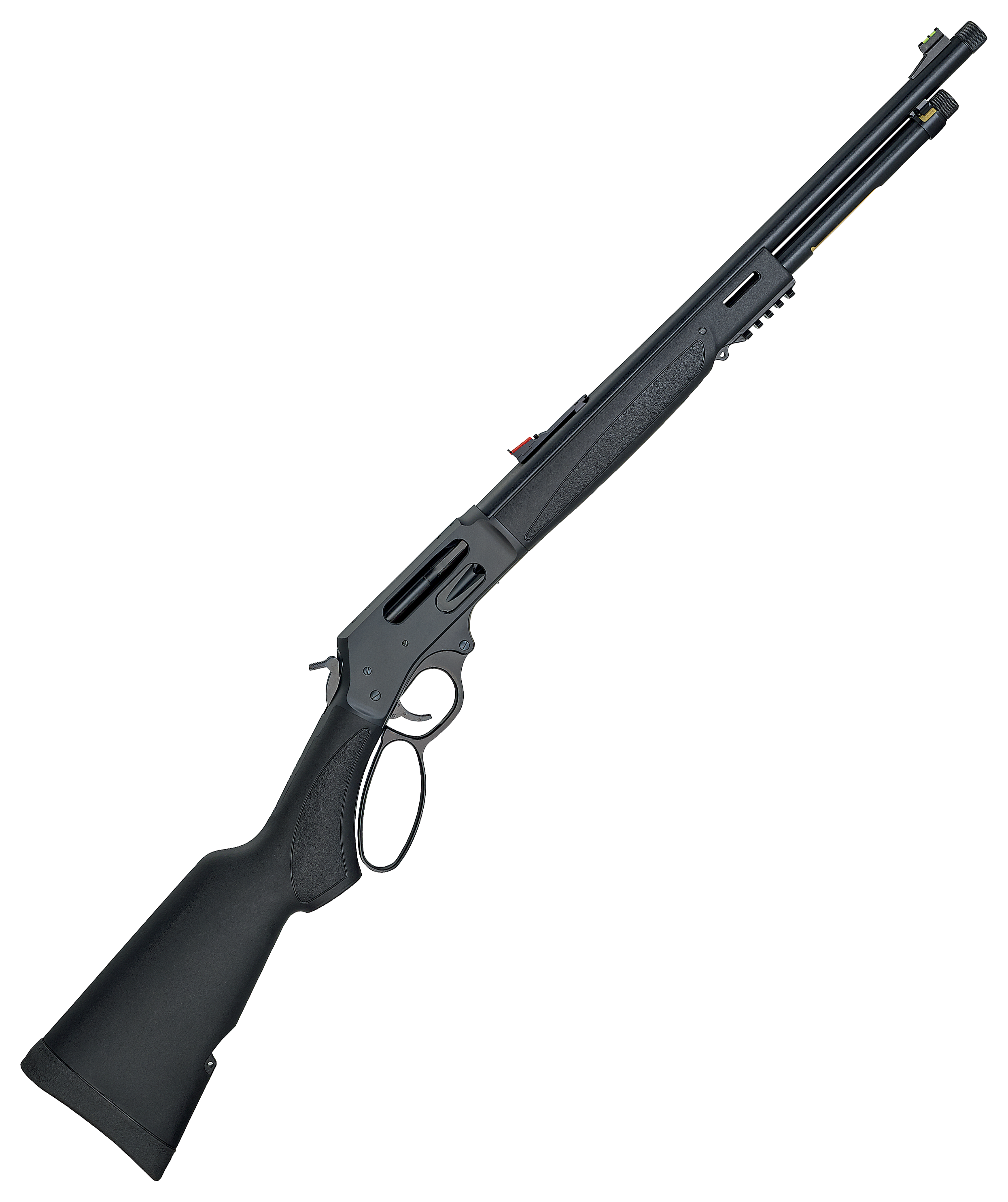 Henry Lever Action X Model Blued Steel Lever Action Rifle - 360 Buckhammer - 21.375in - Black -  H009X-360BH