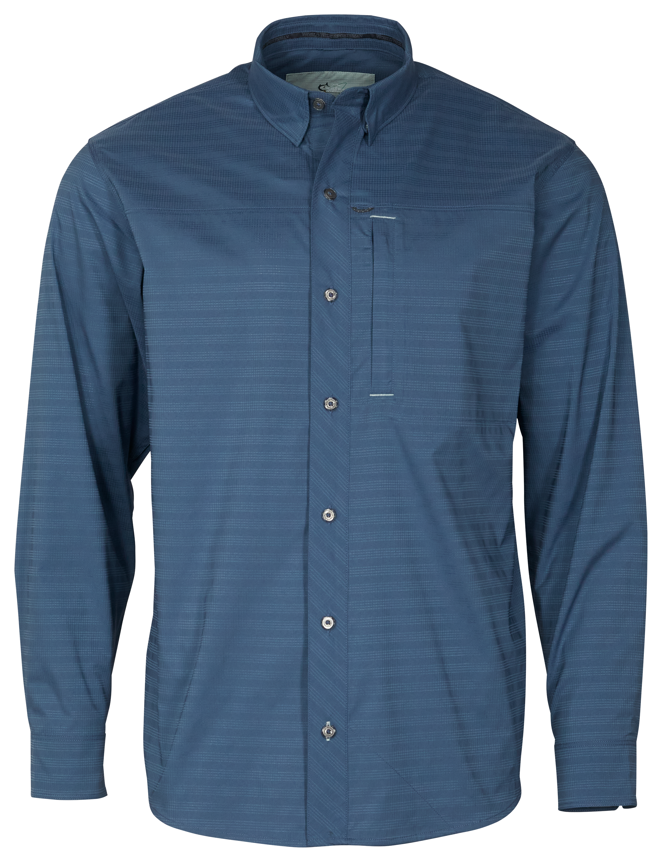 Image of World Wide Sportsman Seacrest Long-Sleeve Shirt - Bering Sea