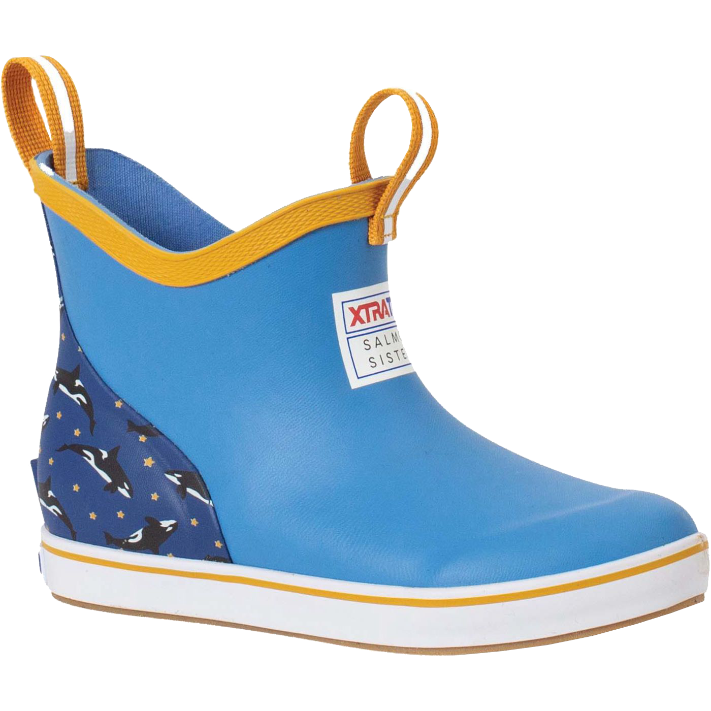 Image of Xtratuf Ankle Deck Boots for Kids - Blue - 12 Kids