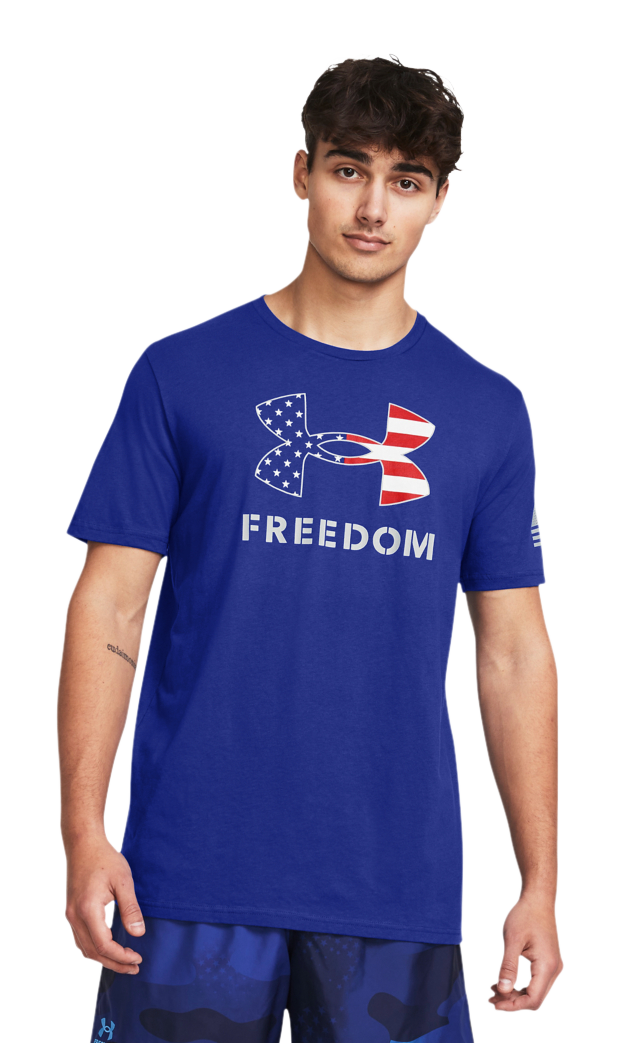 UNDER ARMOUR Freedom Logo Short-Sleeve T-Shirt for Men