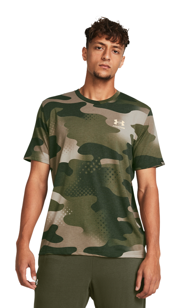 Image of Under Armour Freedom Amp 3 Short-Sleeve T-Shirt for Men