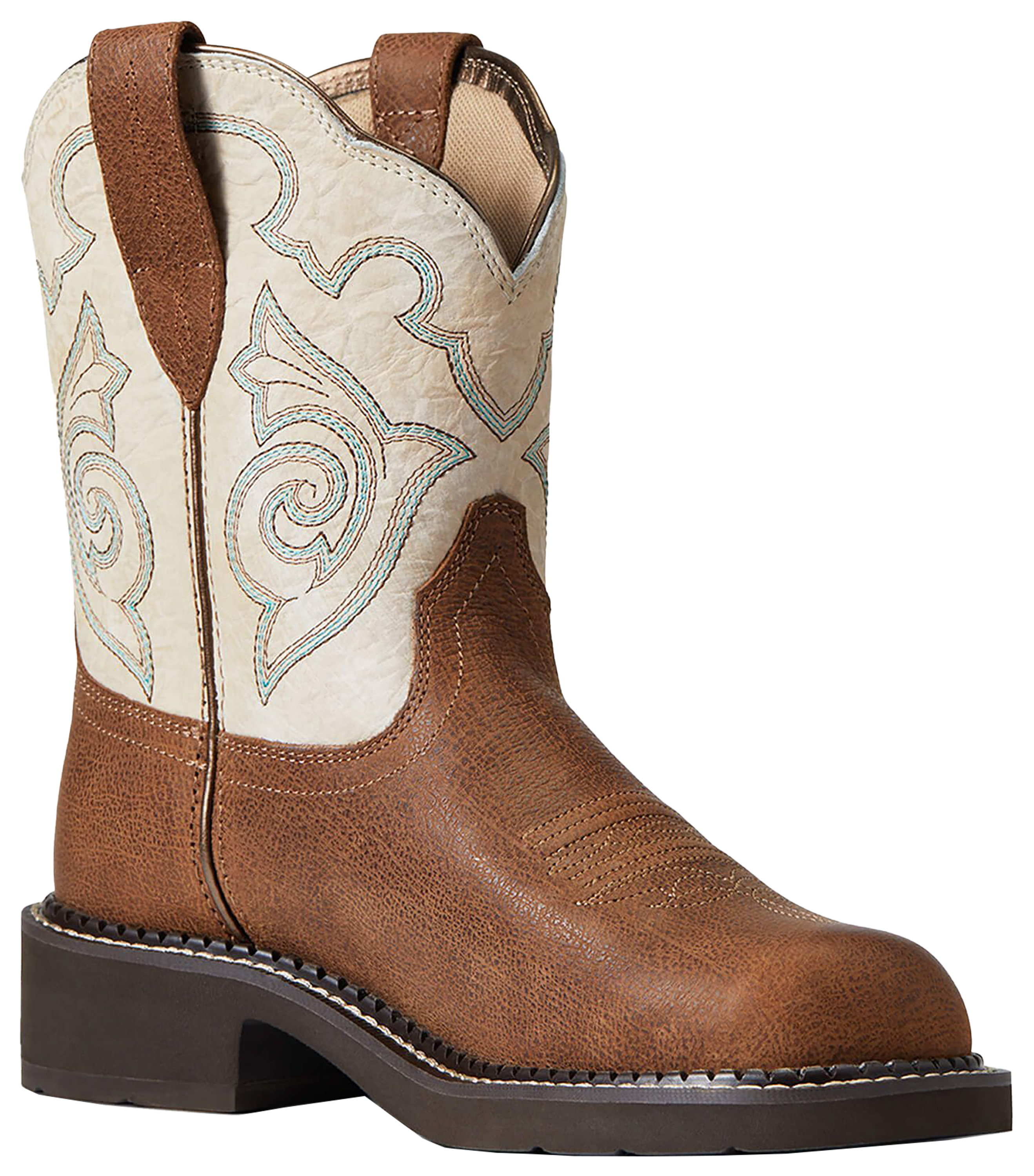 Image of Ariat Fatbaby Heritage Tess Western Boots for Women - Tortuga - 9M