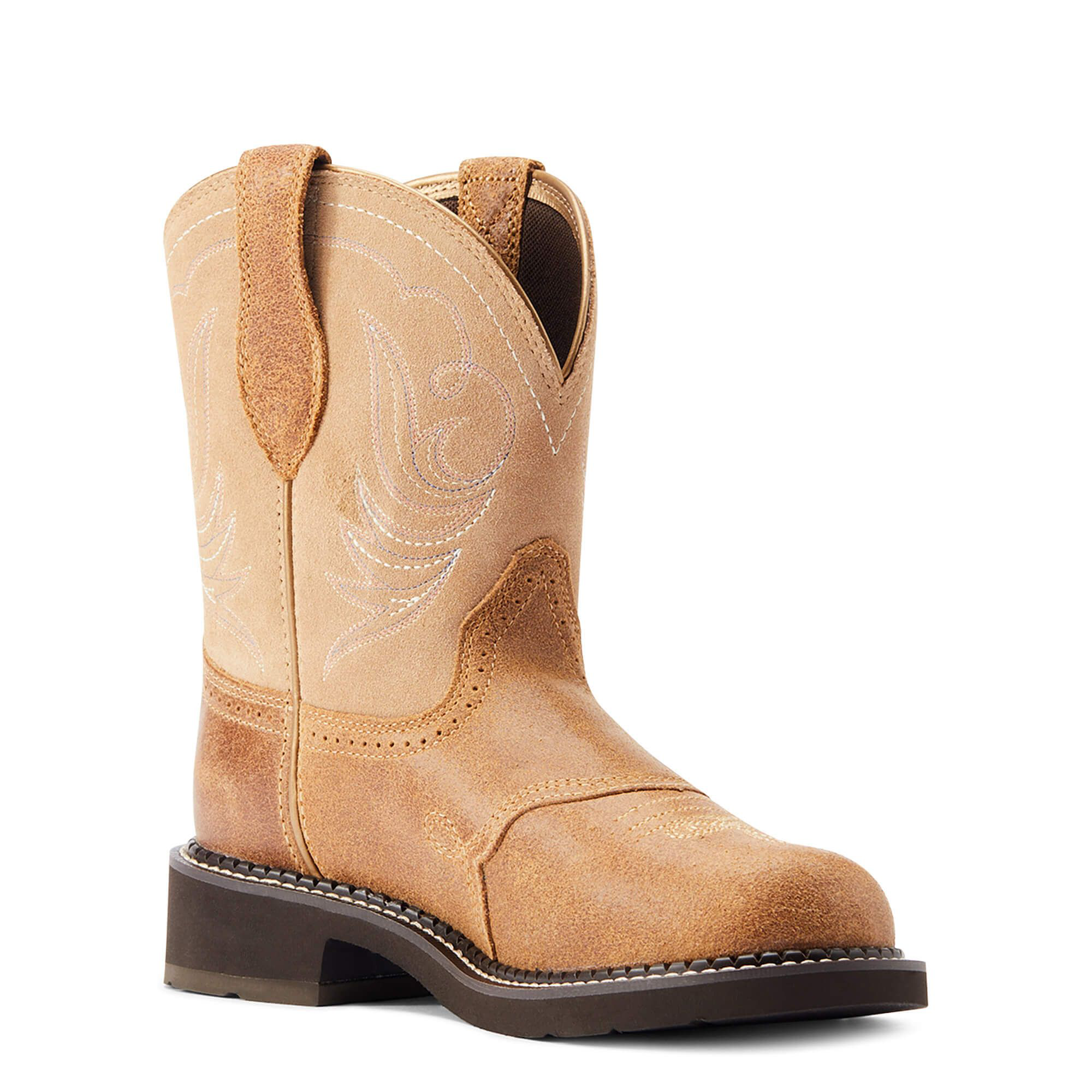 Image of Ariat Fatbaby Heritage Dapper Western Boots for Ladies - Wicker