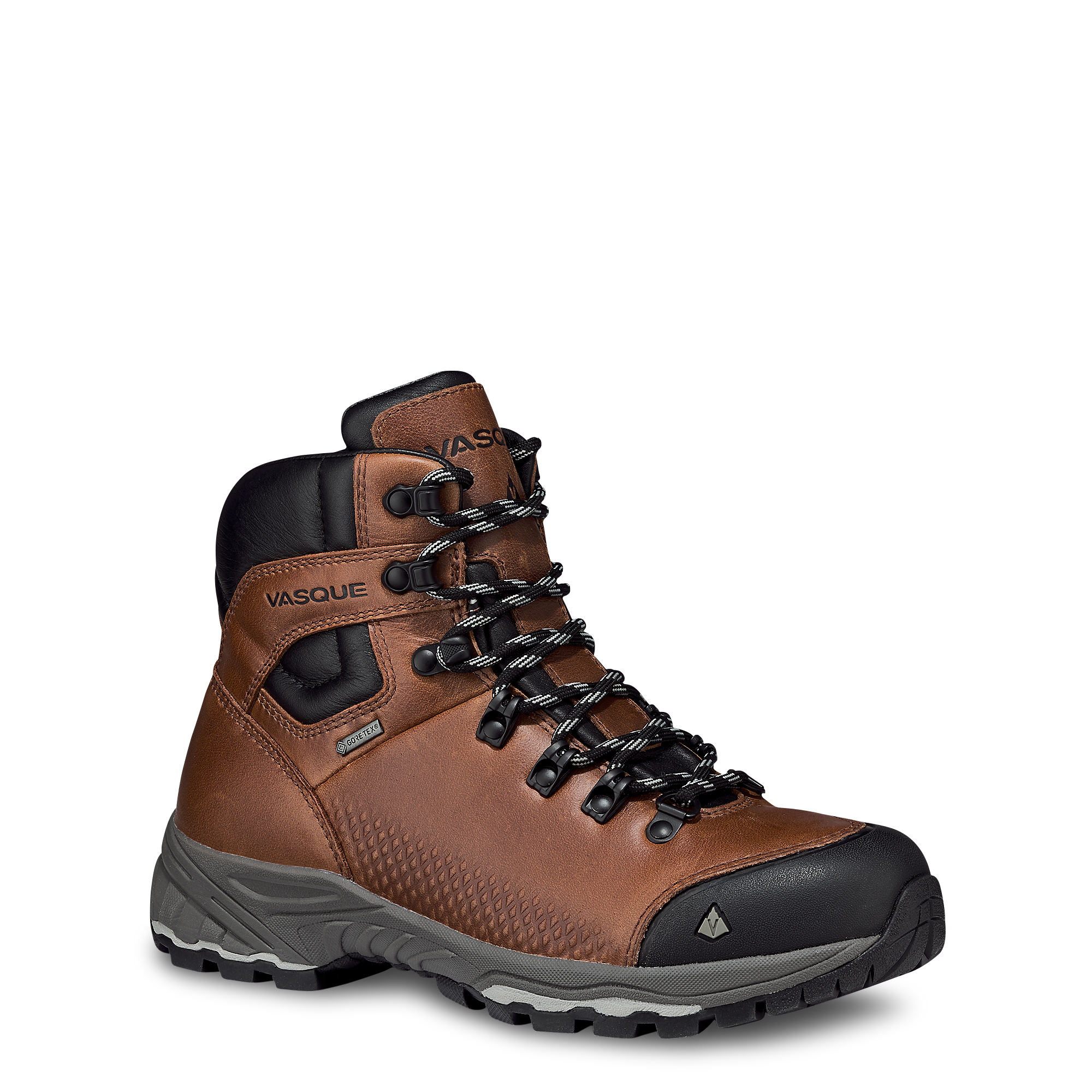 Image of Vasque St. Elias FG GTX Waterproof Hiking Boots for Ladies - Cognac - 6.5M