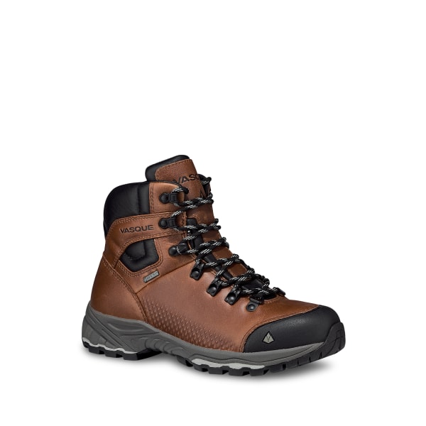 Vasque St. Elias FG GTX Waterproof Hiking Boots for Ladies - Cognac - 6.5M