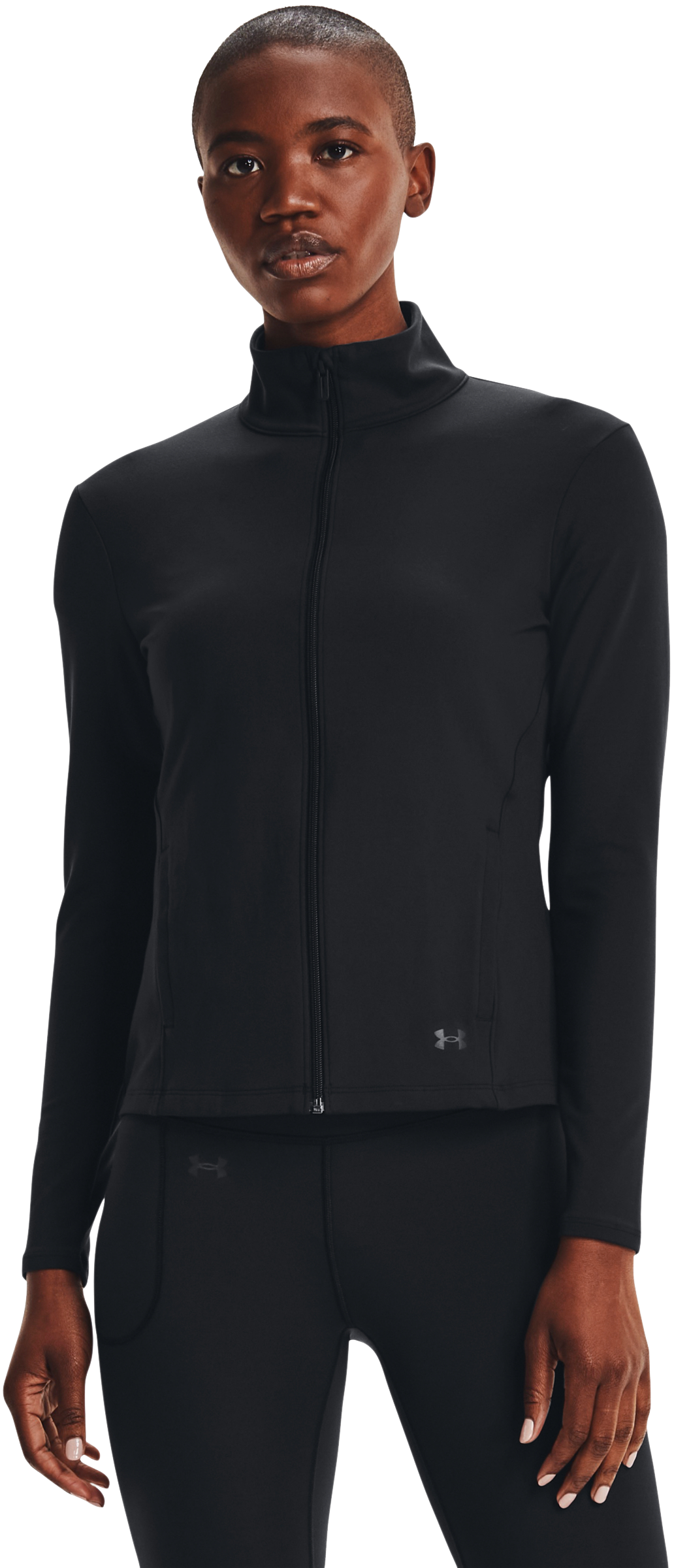 Image of Under Armour Motion Jacket for Ladies - Black/Jet Gray - S