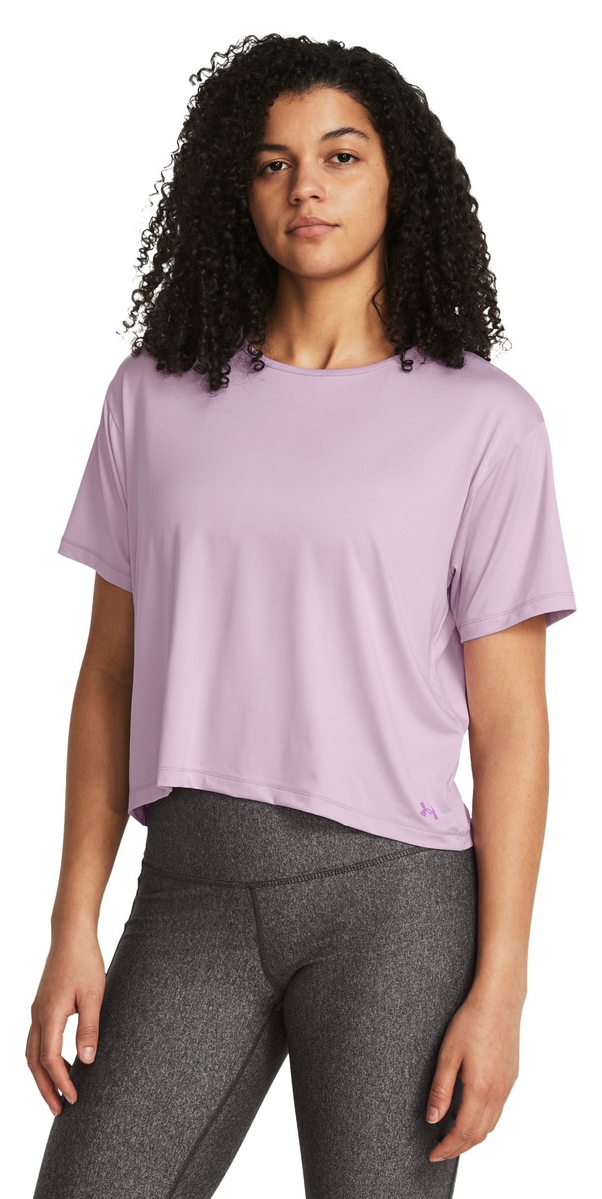 Image of Under Armour Motion Short-Sleeve T-Shirt - Purple Ace/Provence Purple
