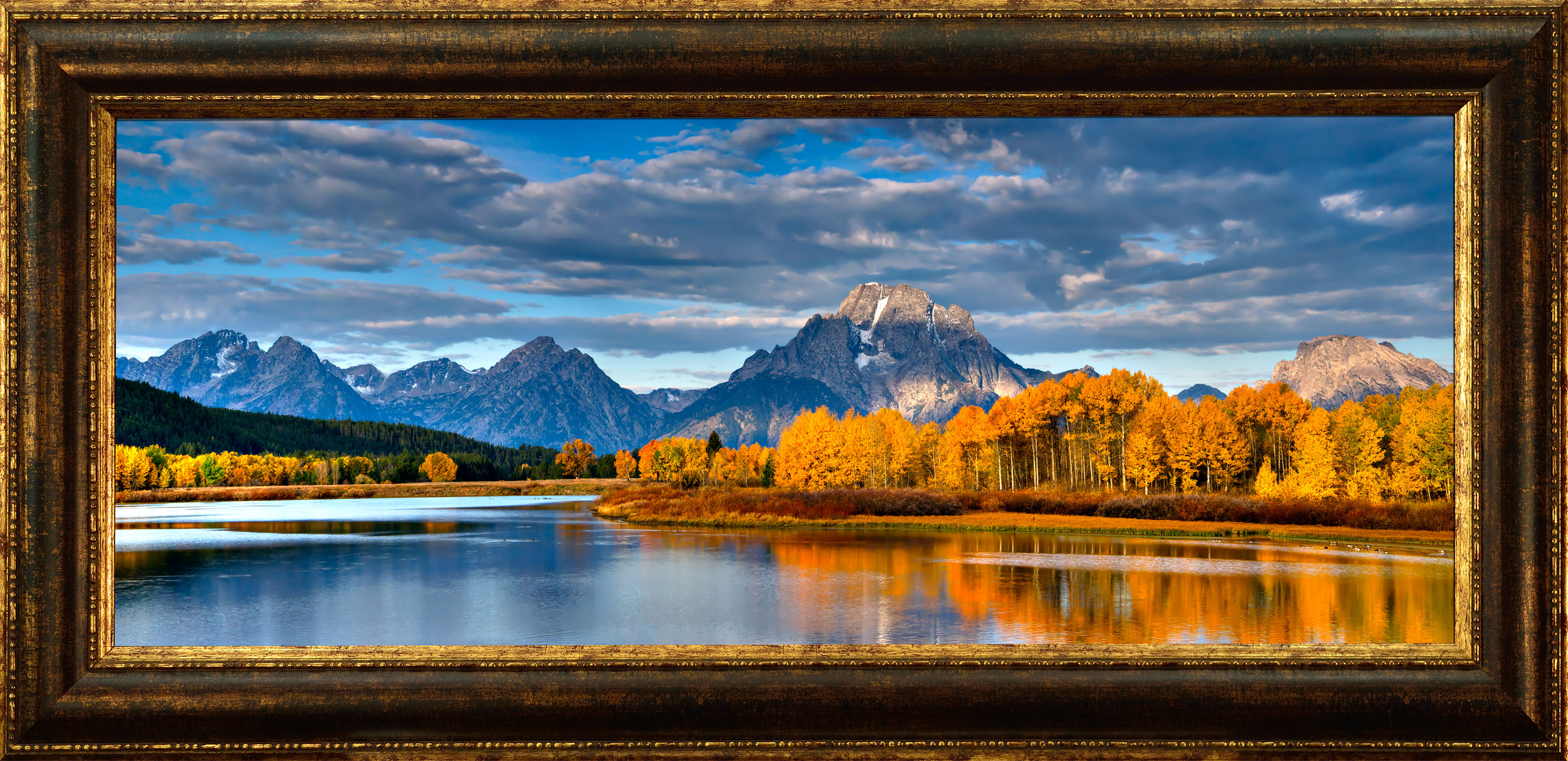 Image of Rocky Mountain Publishing Oxbow Bend 2 Canvas Giclée by Mitchell Mansanarez