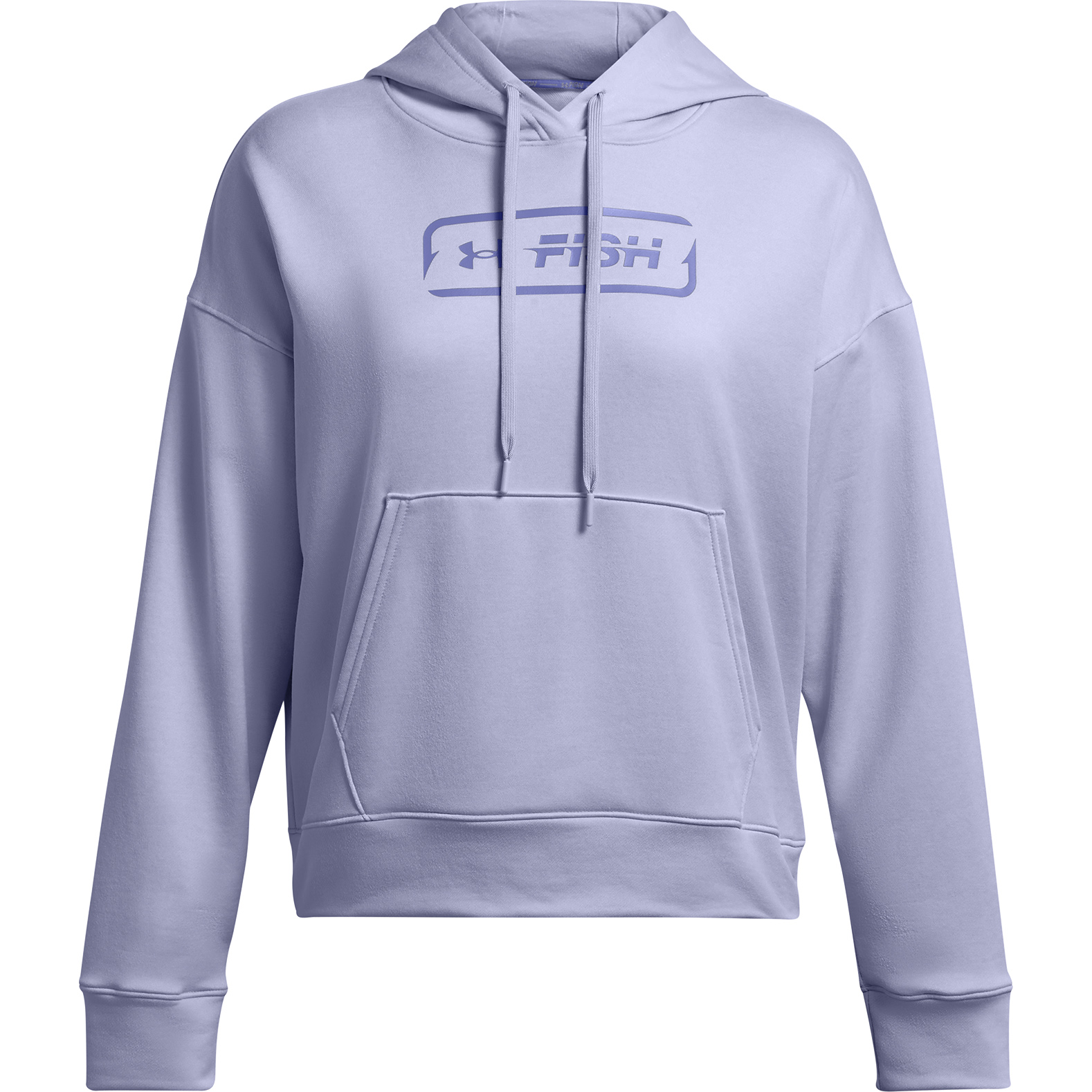Image of Under Armour Shoreline Terry Long-Sleeve Hoodie for Ladies - Celeste/Starlight/Starlight