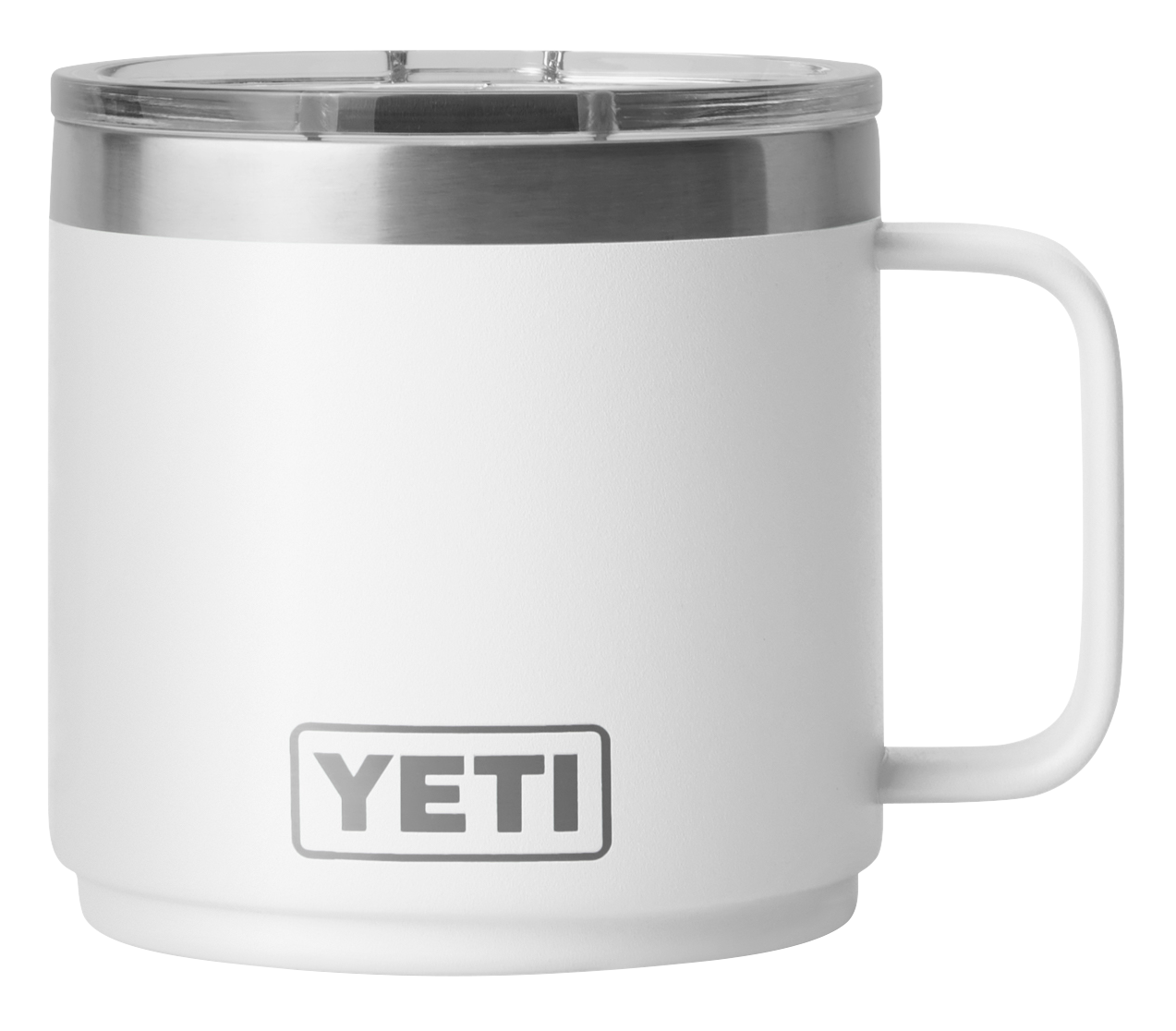 Yeti Rambler 14 oz Stackable Mug (White)