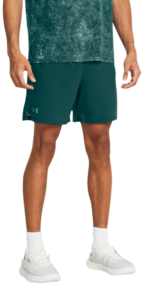Image of "Under Armour Vanish Woven 6"" Shorts for Men - Hydro Teal/Radial Turquoise"
