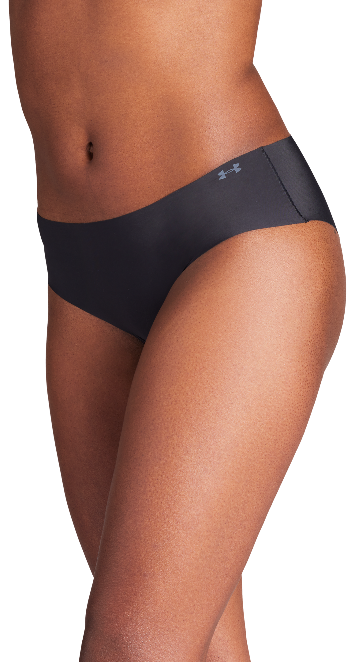 Under Armour Pure Stretch No Show Hipster for Ladies 3-Pack