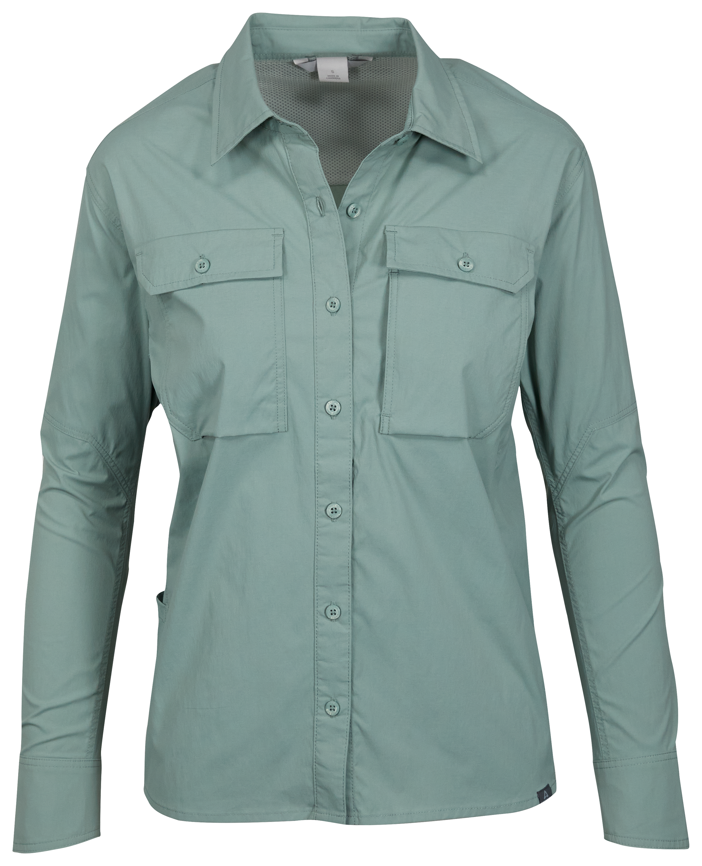 Image of Ascend Utility Long-Sleeve Shirt for Ladies - Chinois Green - XS