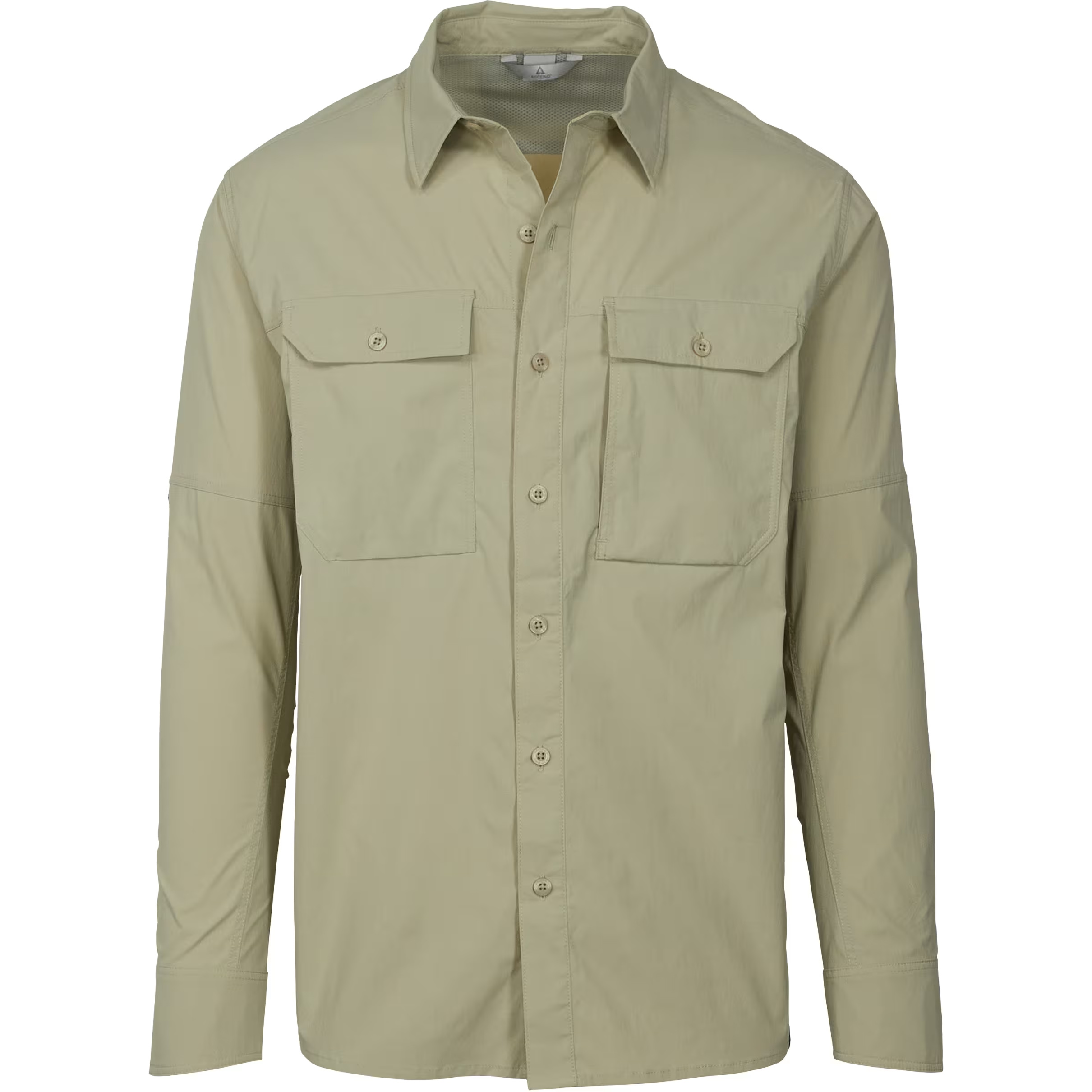 Image of Ascend Utility Long-Sleeve Shirt - Abbey Stone