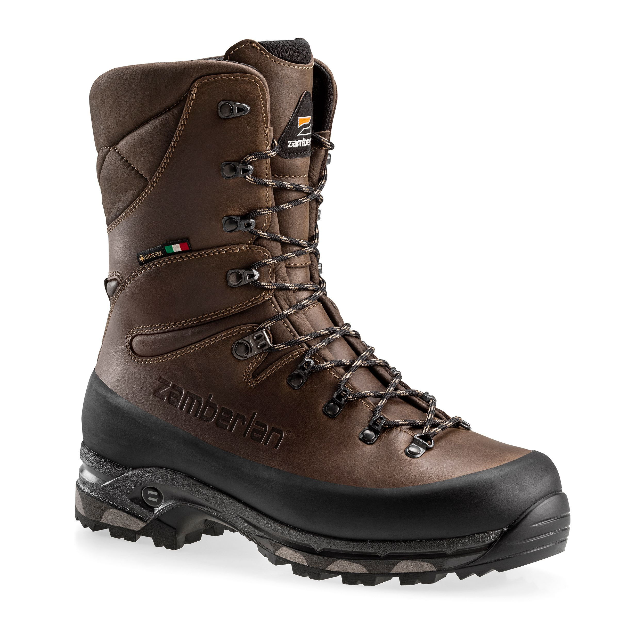 Zamberlan 1005 Hunter Pro GTX RR WL GORE-TEX Insulated Hunting Boots for Men - Brown - 9W