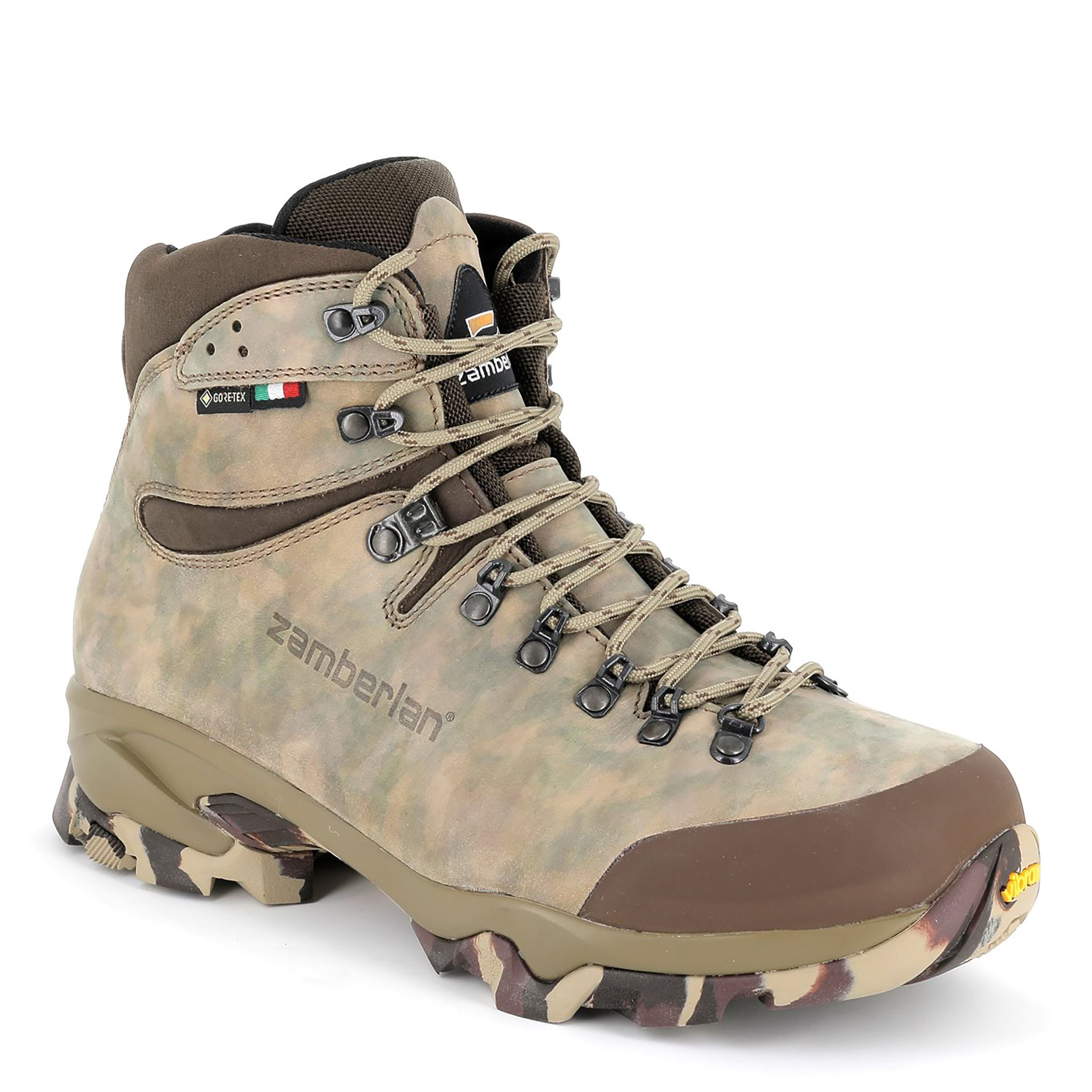 Zamberlan 1213 Leopard GTX RR GORE-TEX Hunting Boots for Men - Beige - 12M