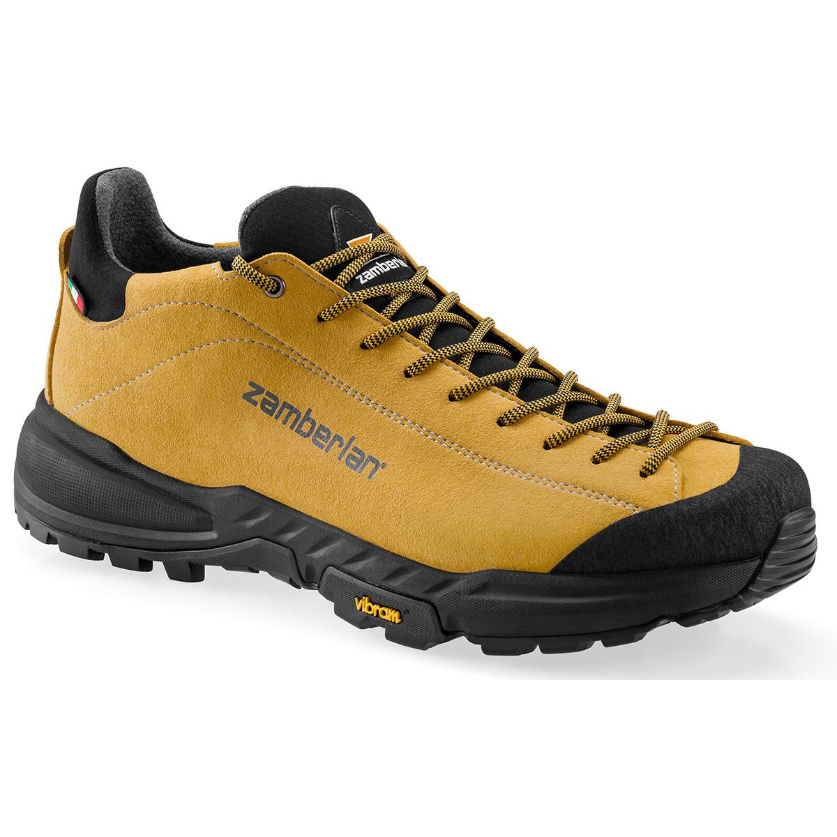 Image of Zamberlan 217 Free Blast GTX Waterproof Hiking Shoes for Men - Yellow - 11.5M