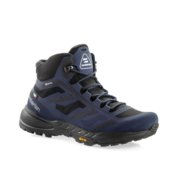 Zamberlan 219 Anabasis GTX Waterproof Mid Hiking Boots for Men - Blue - 7.5M
