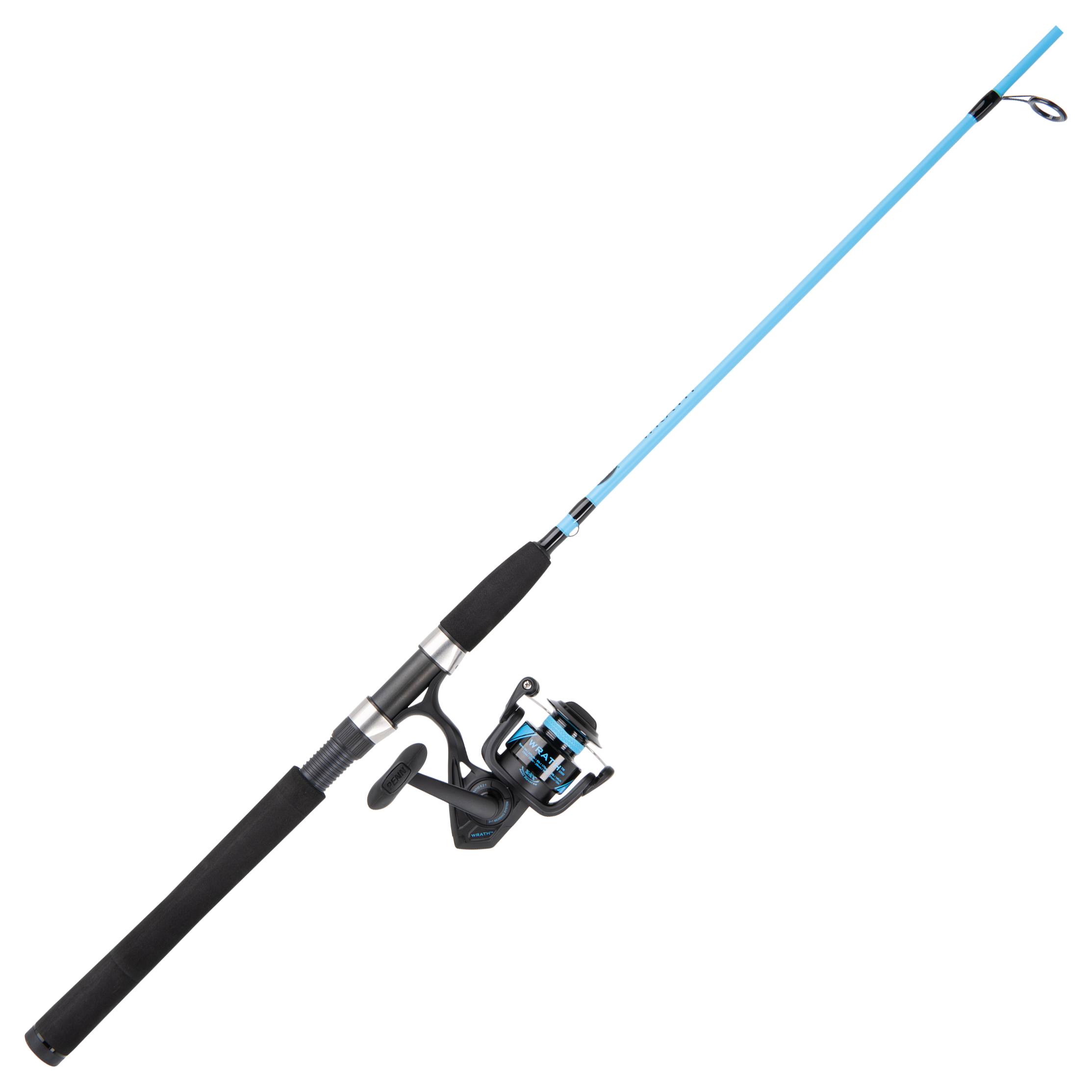  PENN Wrath Spinning Rod and Reel Combo - Saltwater Spin  Fishing Setup for Sea Lure Fishing - Bass, Pollack, Wrasse, Mackerel :  Sports & Outdoors