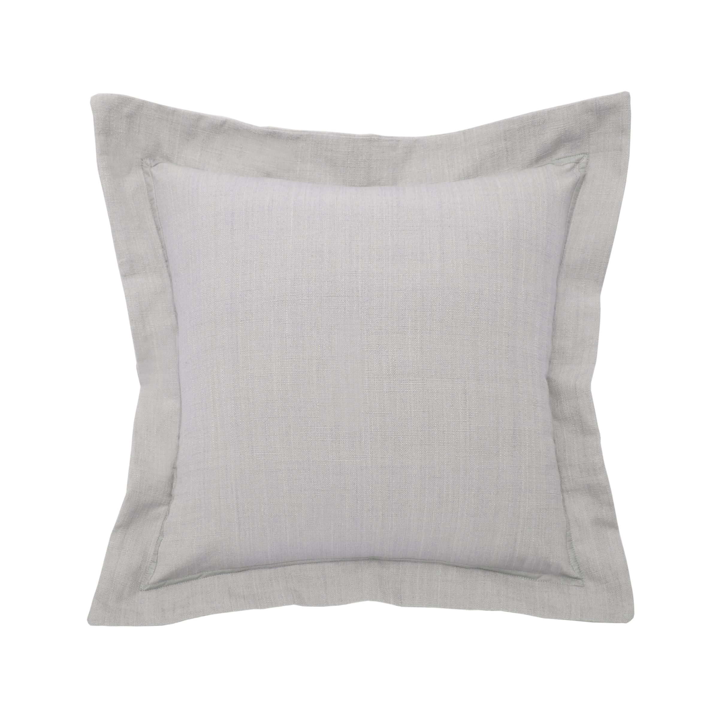 Image of C&F Home Flange Throw Pillow - Boulder Gray