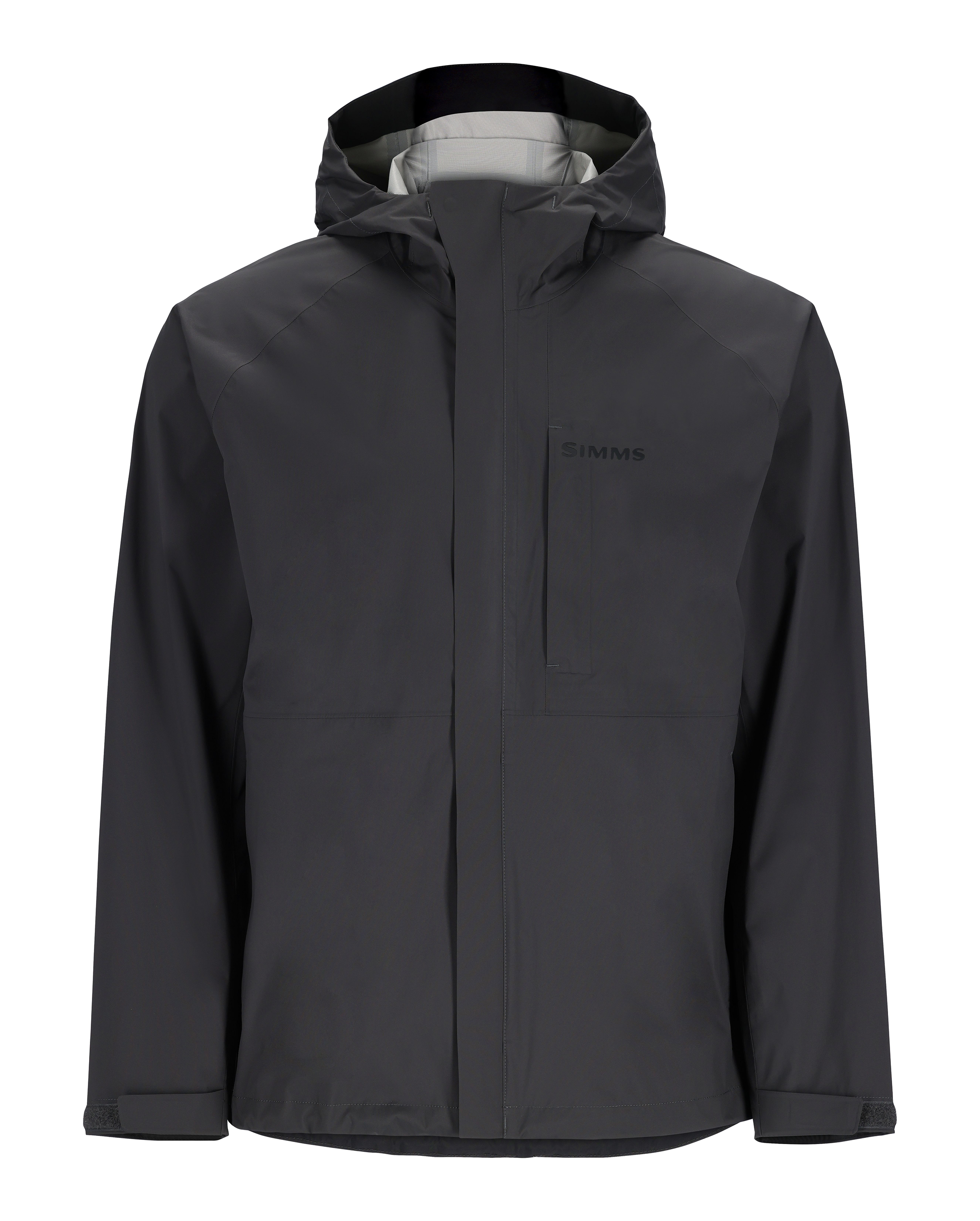 Image of Simms Waypoints Rain Jacket for Men - Slate - M