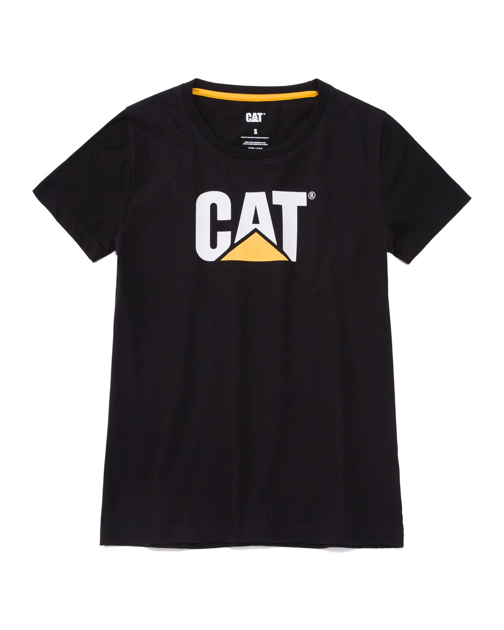 Image of CAT Workwear Trademark Short-Sleeve T-Shirt for Ladies - Black - M