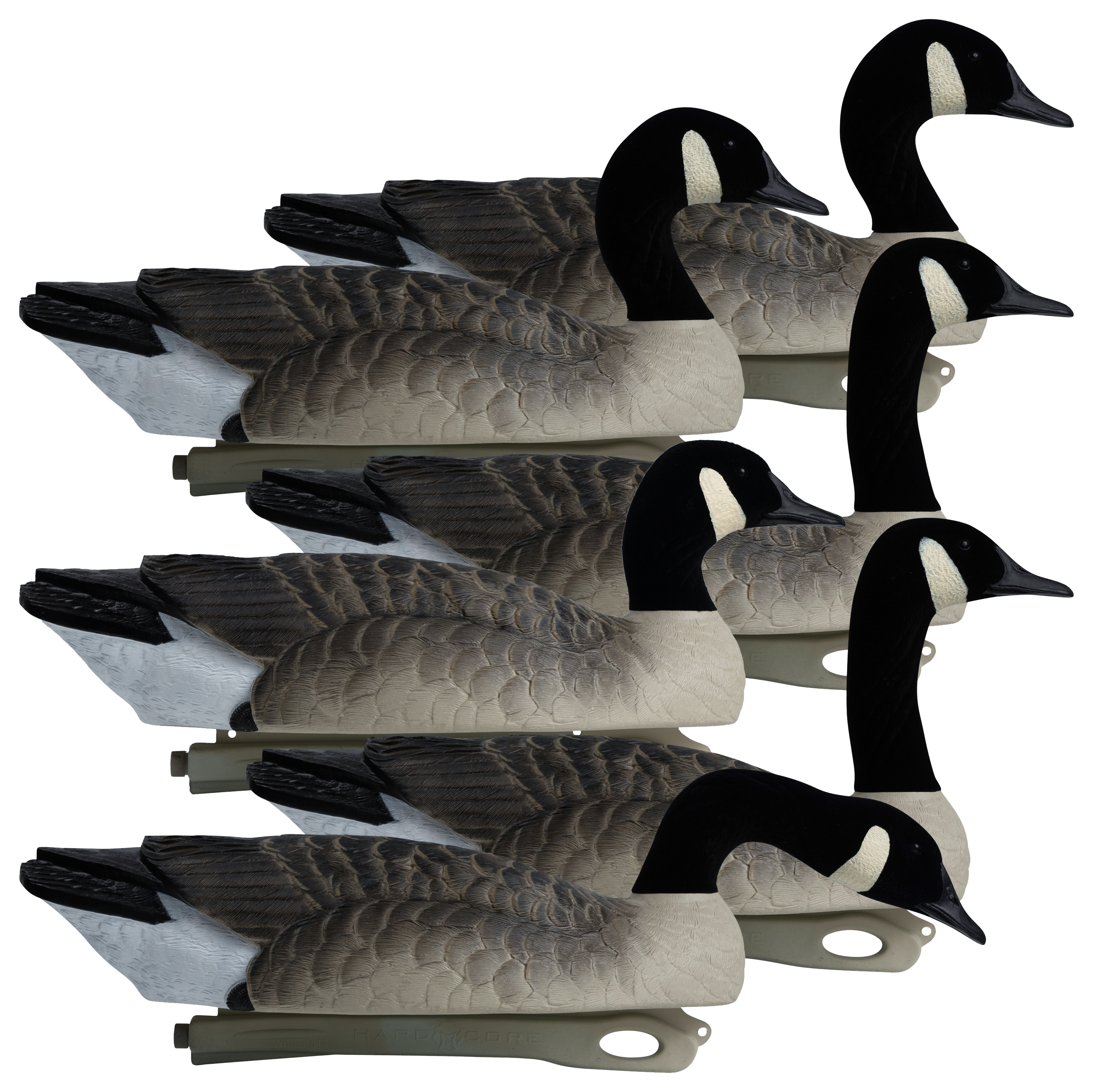 Image of Hardcore Rugged Series Canada Floater Touchdown Goose Decoys 6-Pack